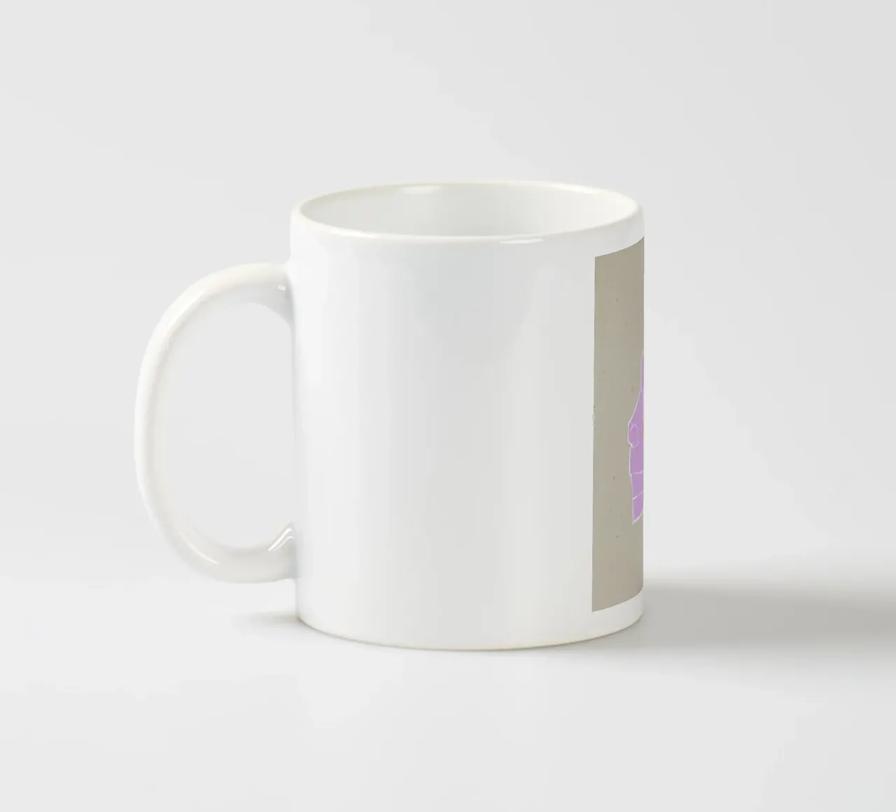 Donna pigra su divano Bujaboom tazza in ceramica da bujaboom