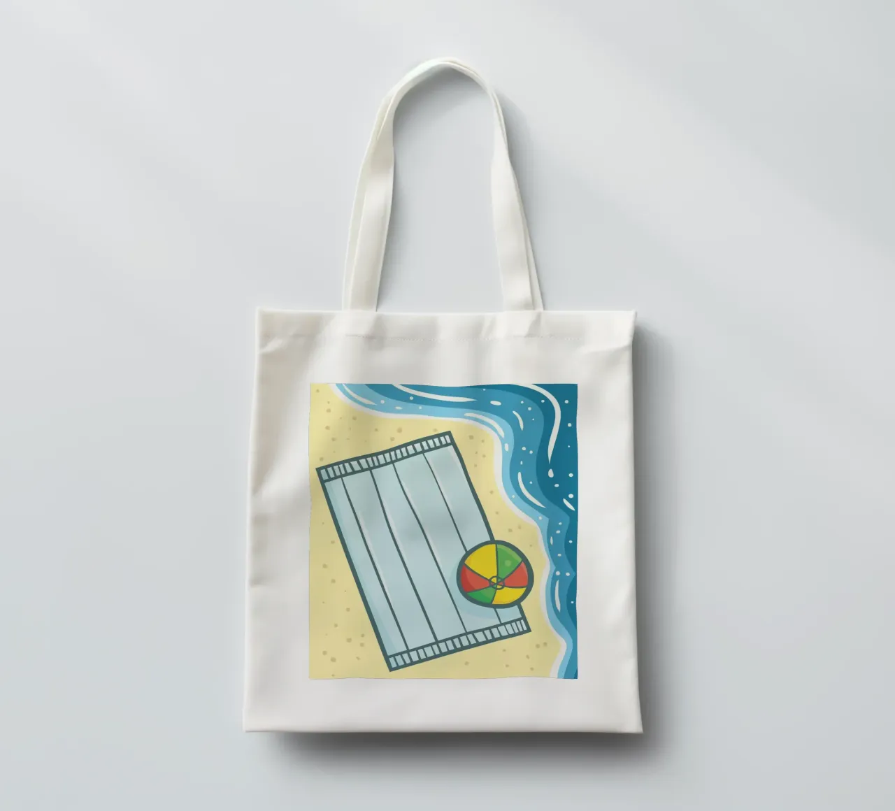stuff on beach borsa in juta da marty