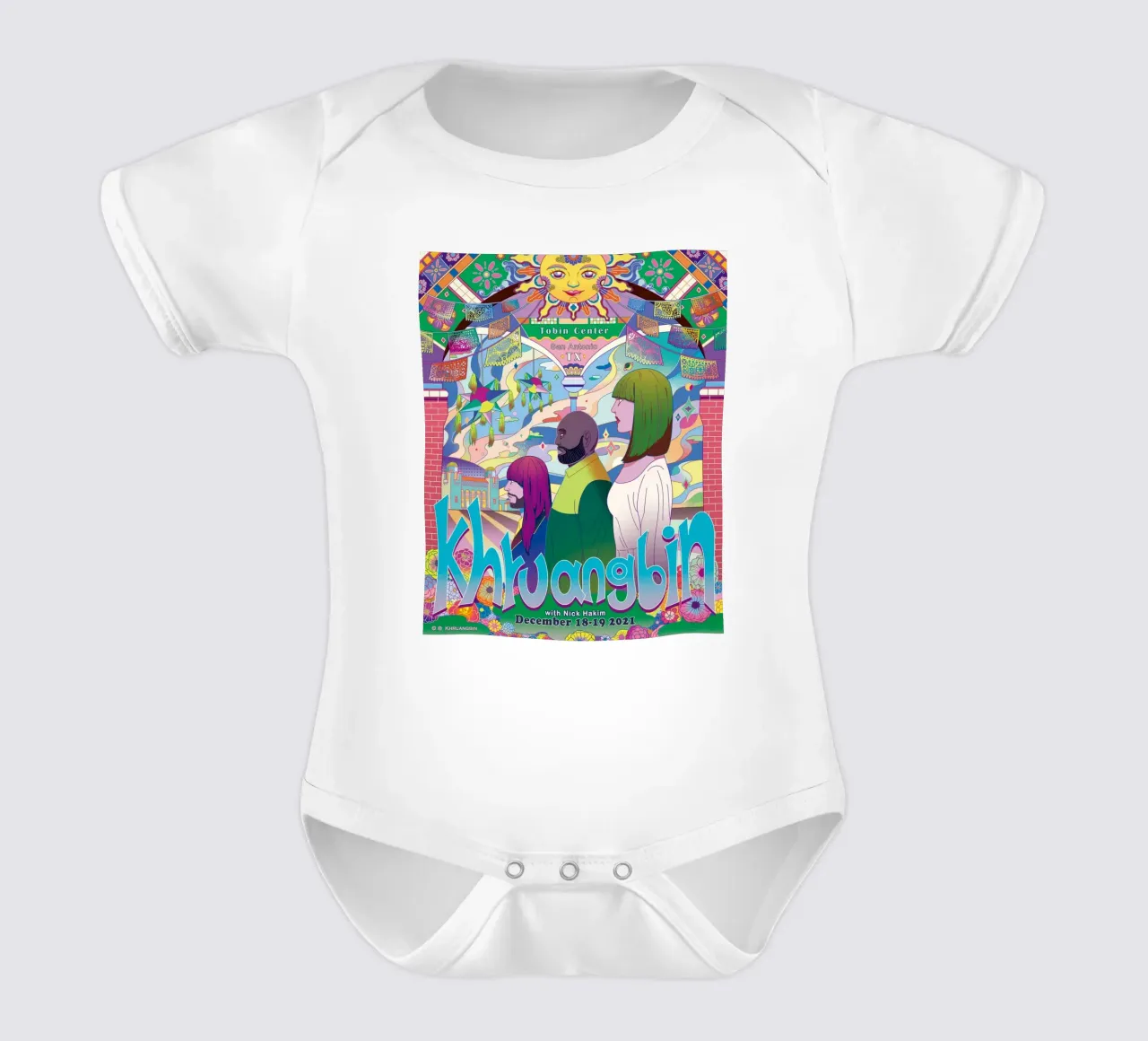 Sogni funky e corde d'oro body neonato maniche corte da mamass