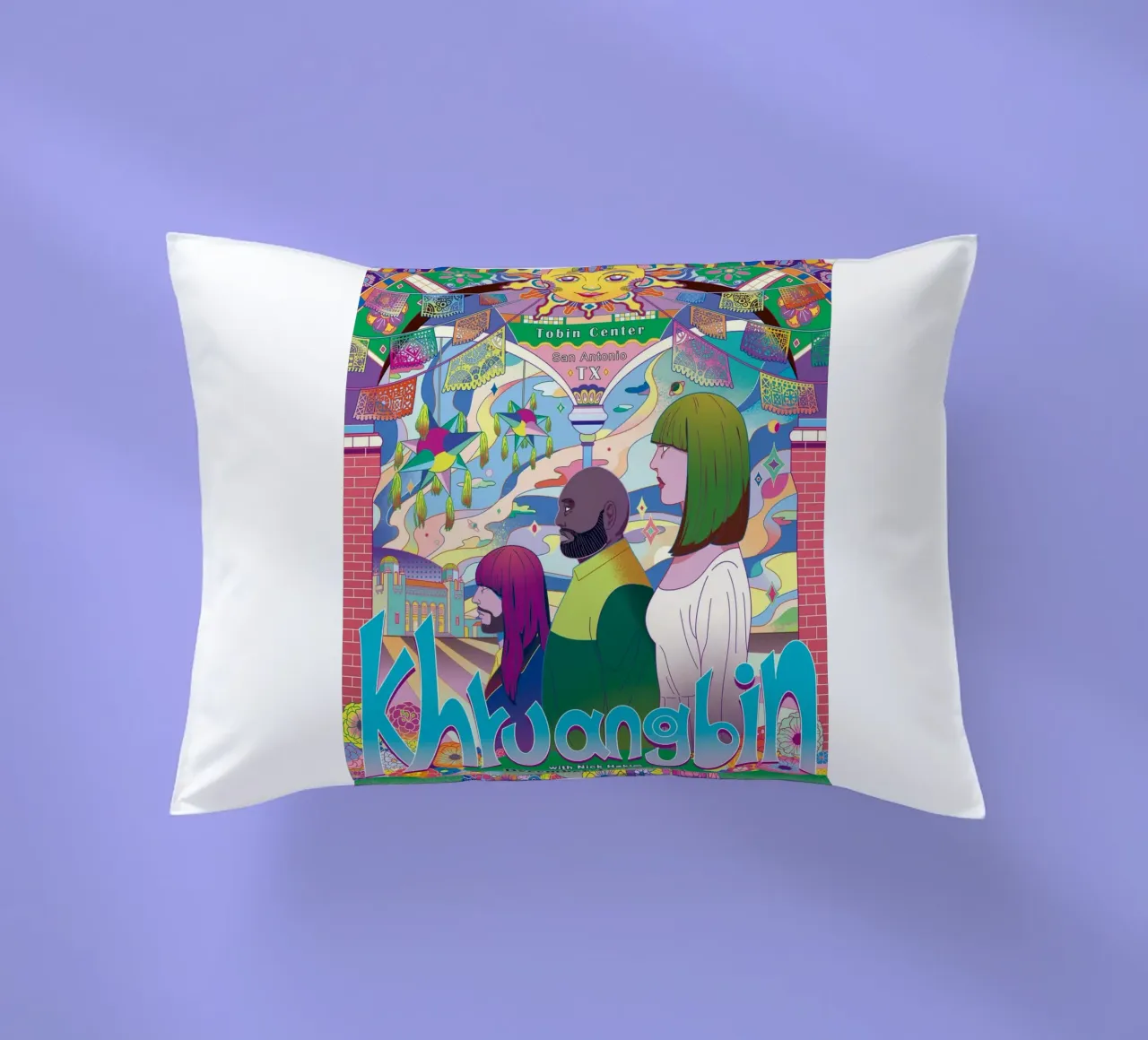 Sogni funky e corde d'oro cuscino da mamass