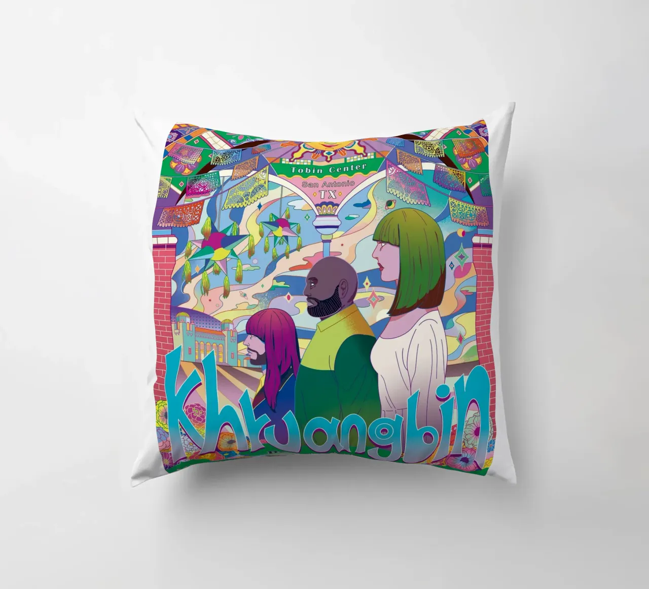 Sogni funky e corde d'oro cuscino da mamass