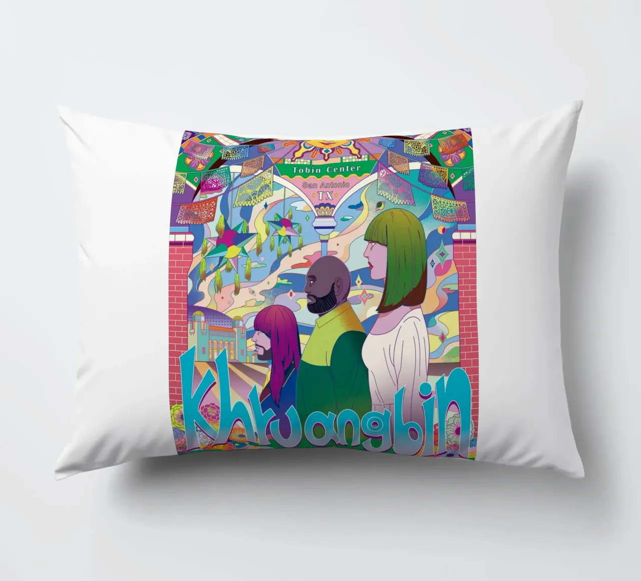 Sogni funky e corde d'oro cuscino da mamass