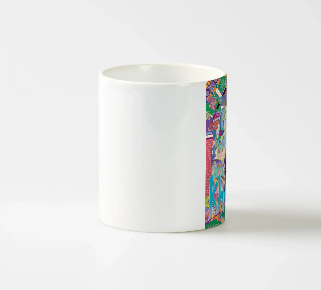 Sogni funky e corde d'oro tazza in ceramica da mamass