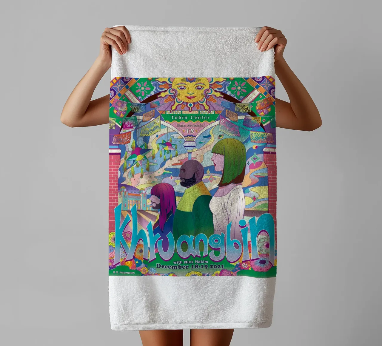 Sogni funky e corde d'oro asciugamano da bagno da mamass