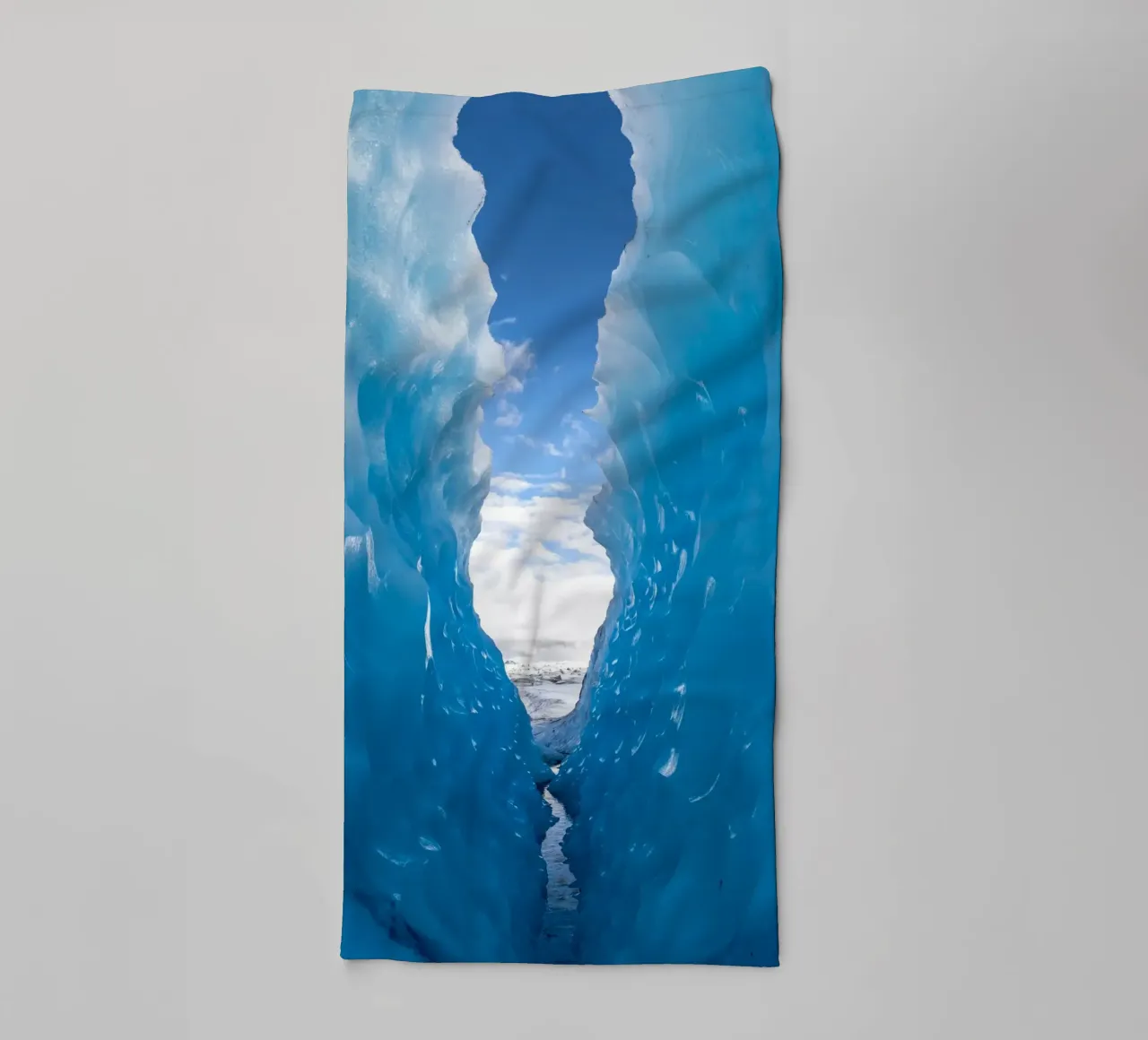 wall of ice asciugamano da bagno da marty