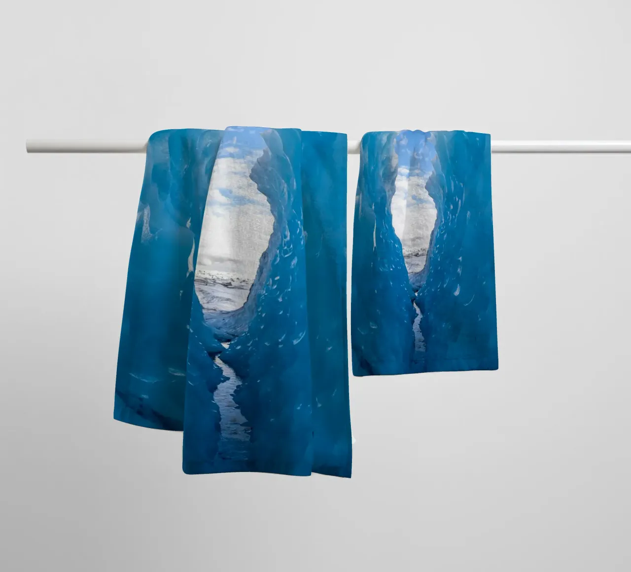 wall of ice asciugamano da bagno da marty