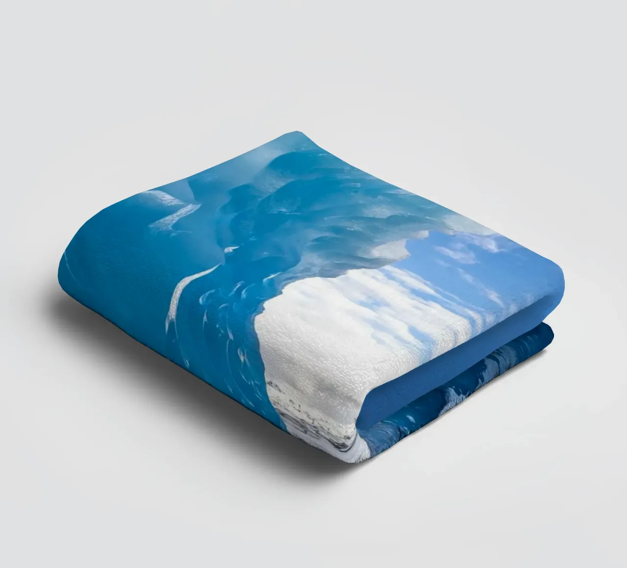 wall of ice asciugamano da bagno da marty