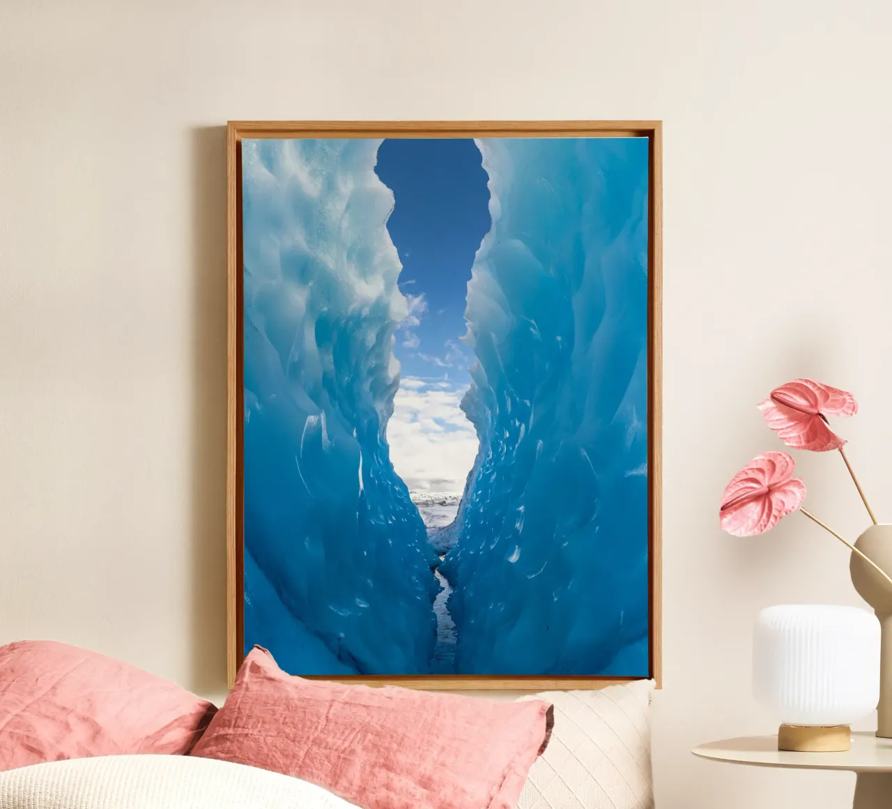 wall of ice tela da marty