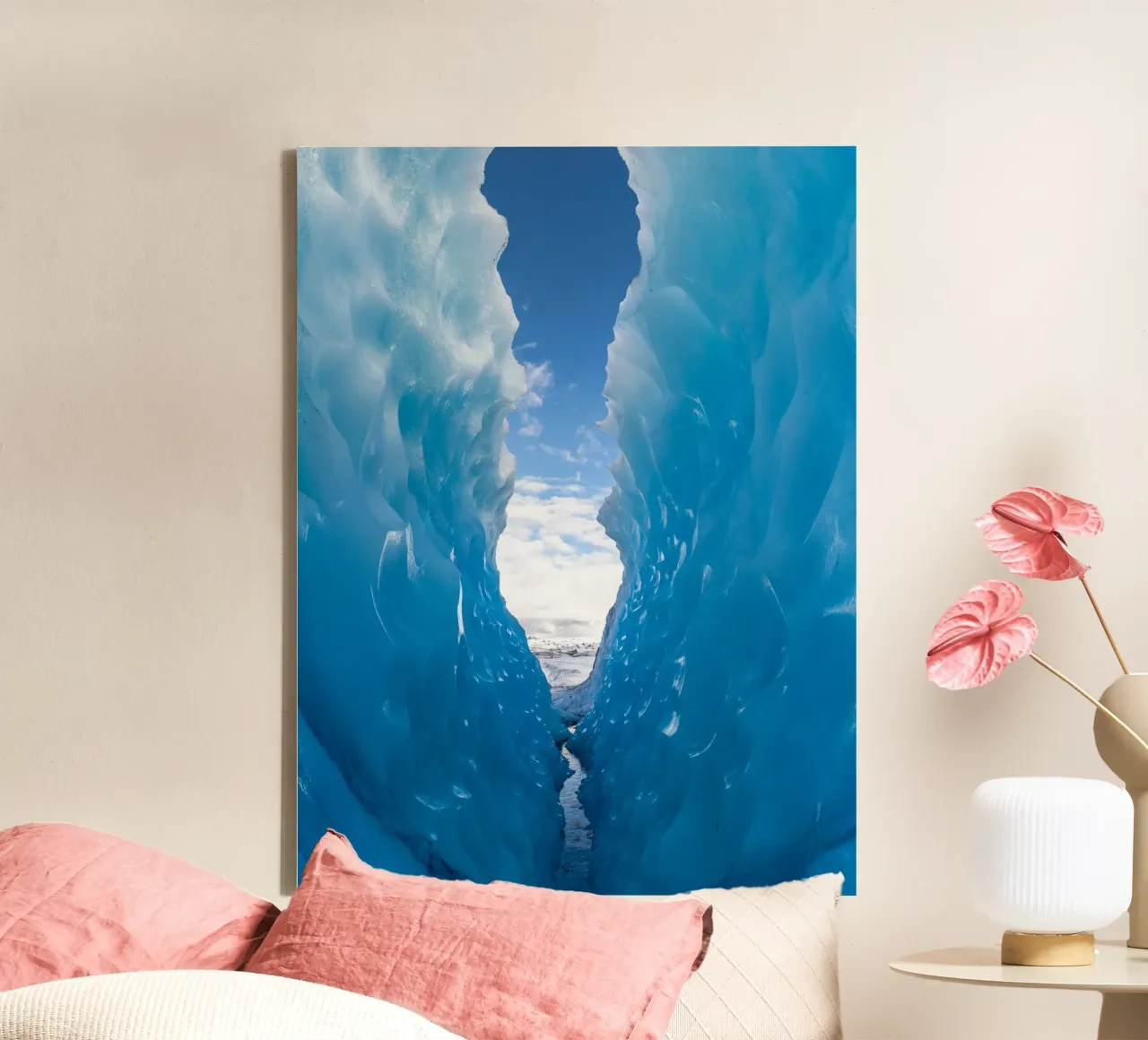 wall of ice tela da marty