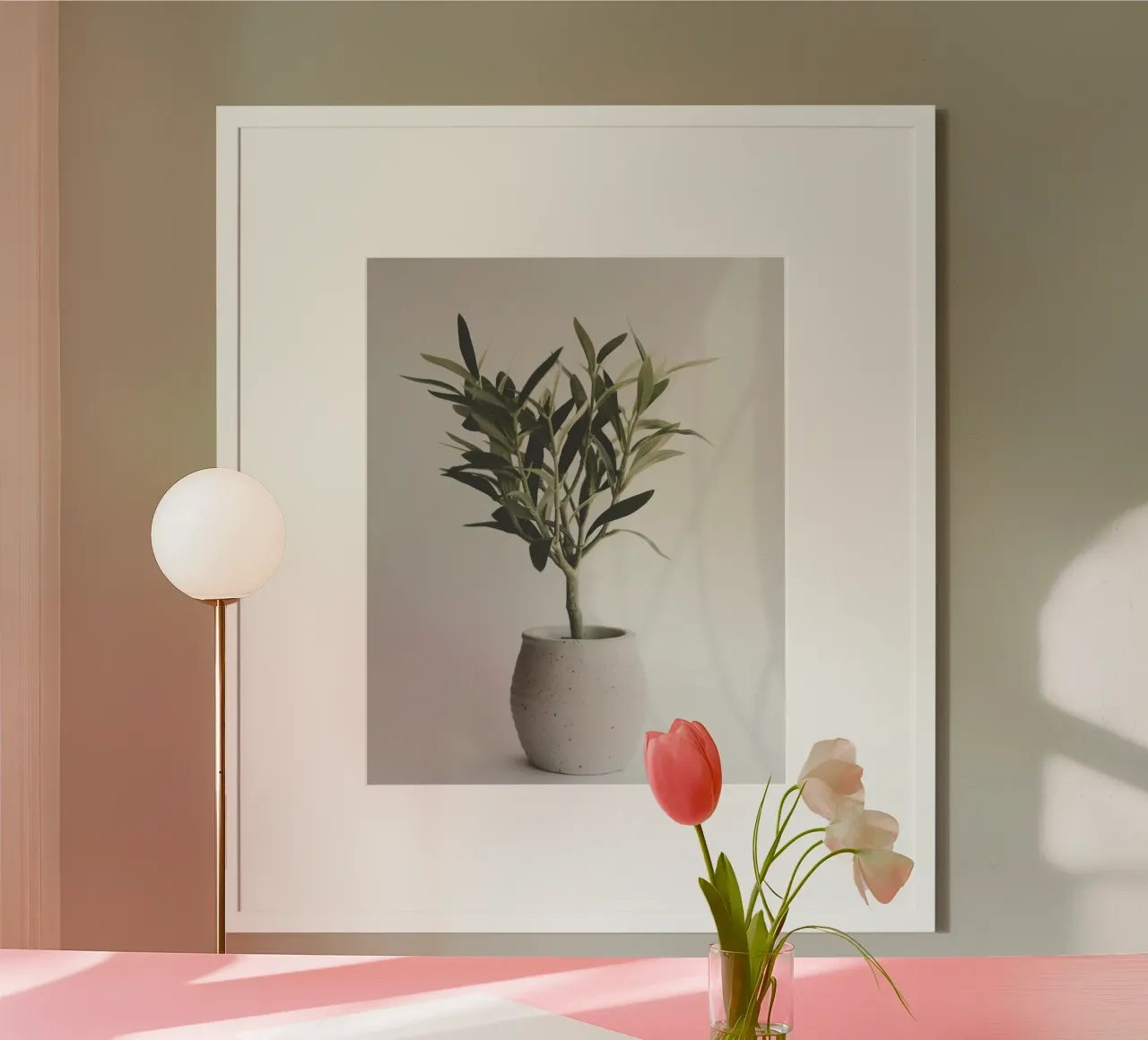 vase in shade carta hahnemühle da marty