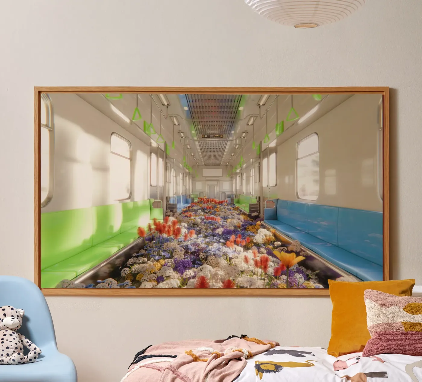 flower train forex plate by marty