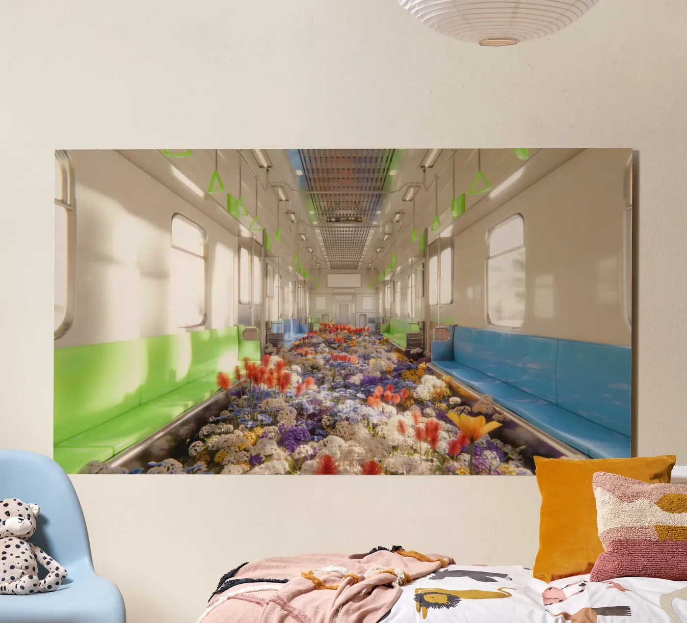 flower train forex plate by marty