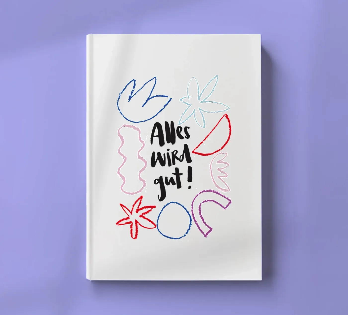 Alles wird gut notebook by Brushmeetspaper