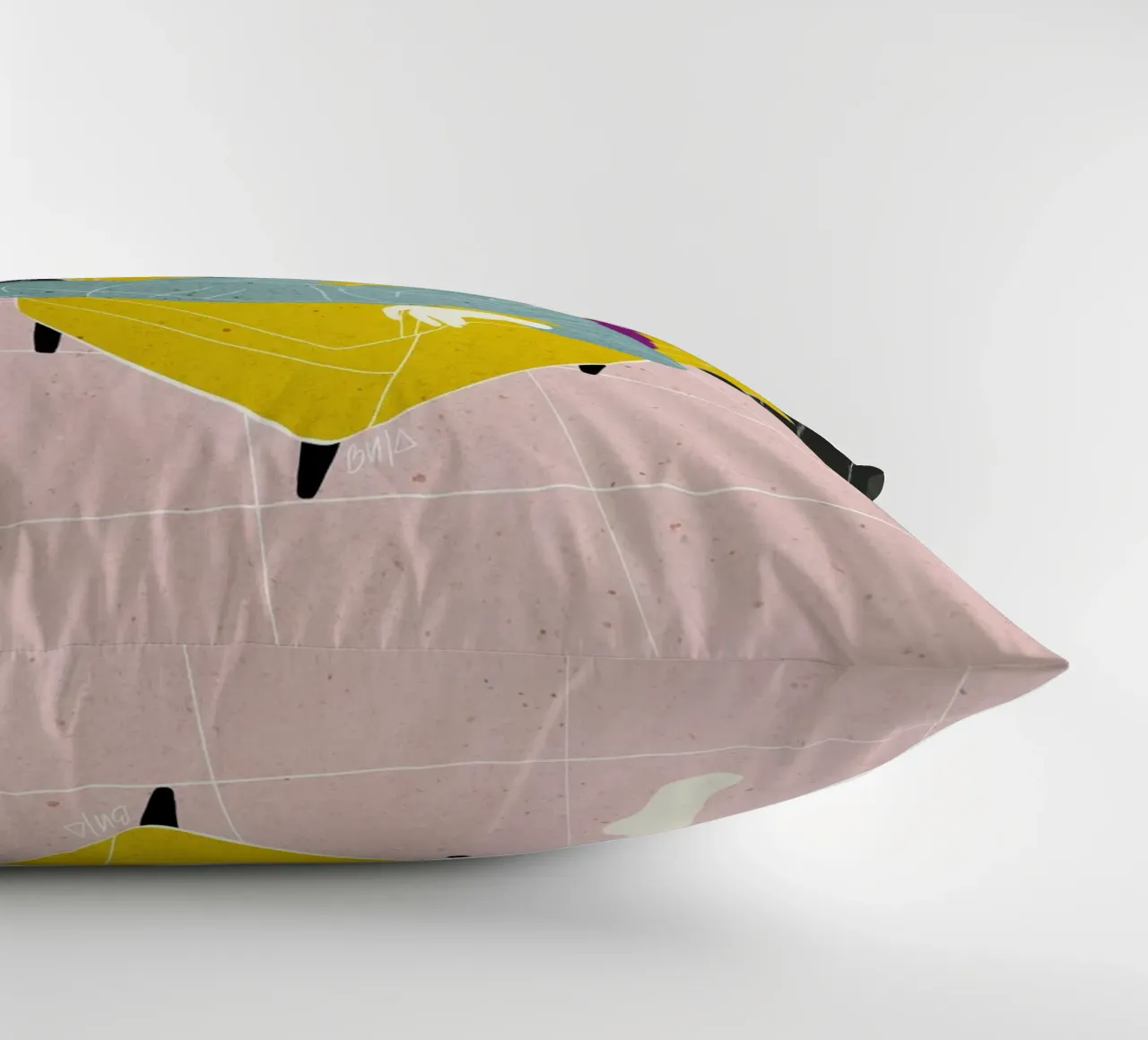 Sedia in velluto Lazy WOman Bujaboom cuscino da bujaboom