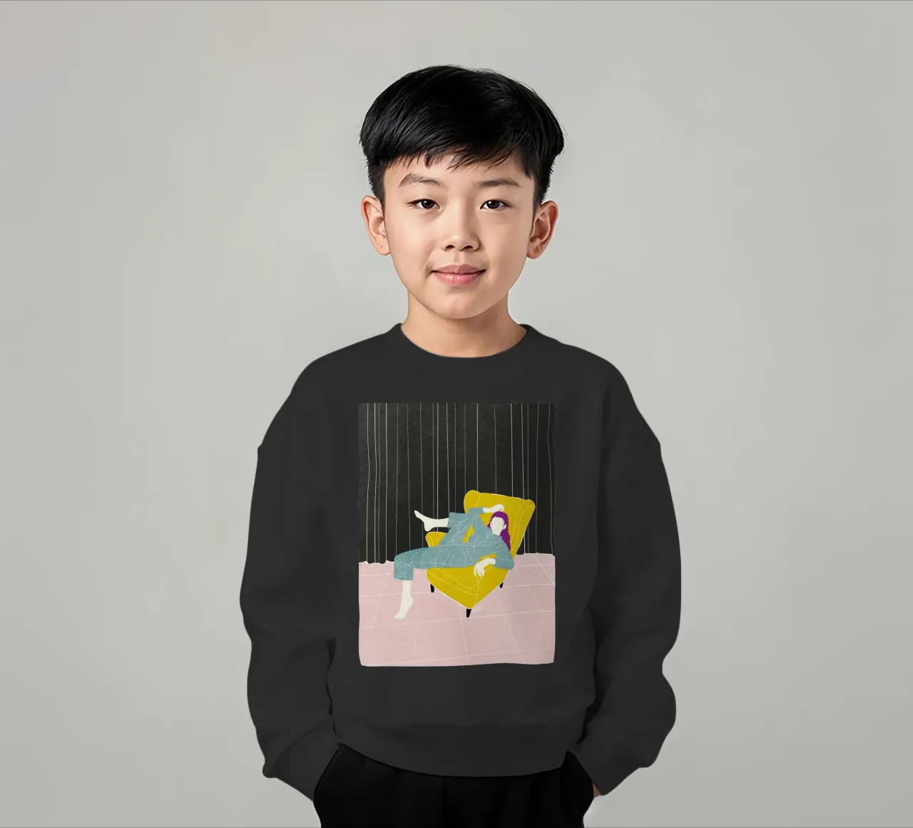 Sedia in velluto Lazy WOman Bujaboom felpa bambino da bujaboom