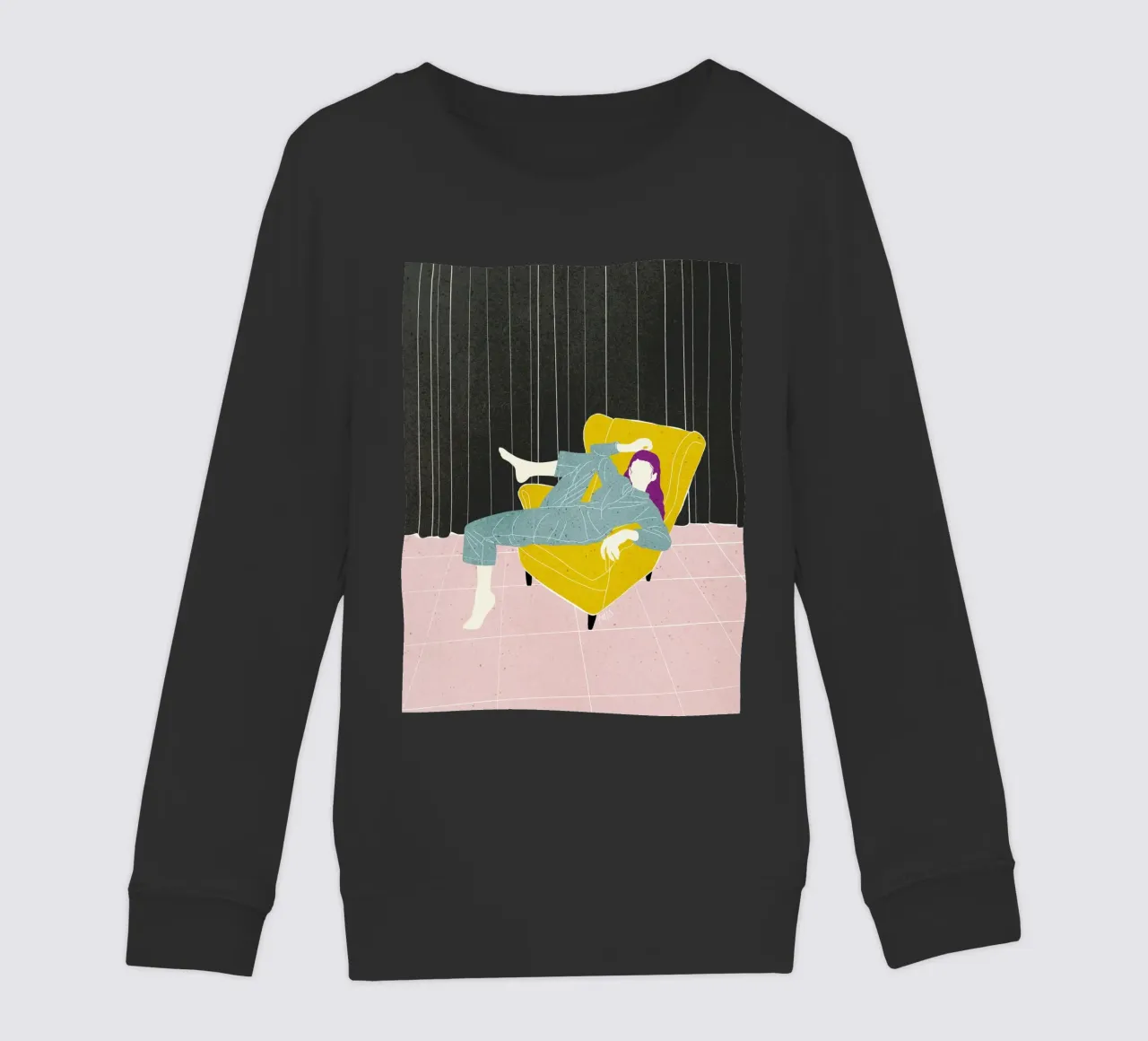 Sedia in velluto Lazy WOman Bujaboom felpa bambino da bujaboom