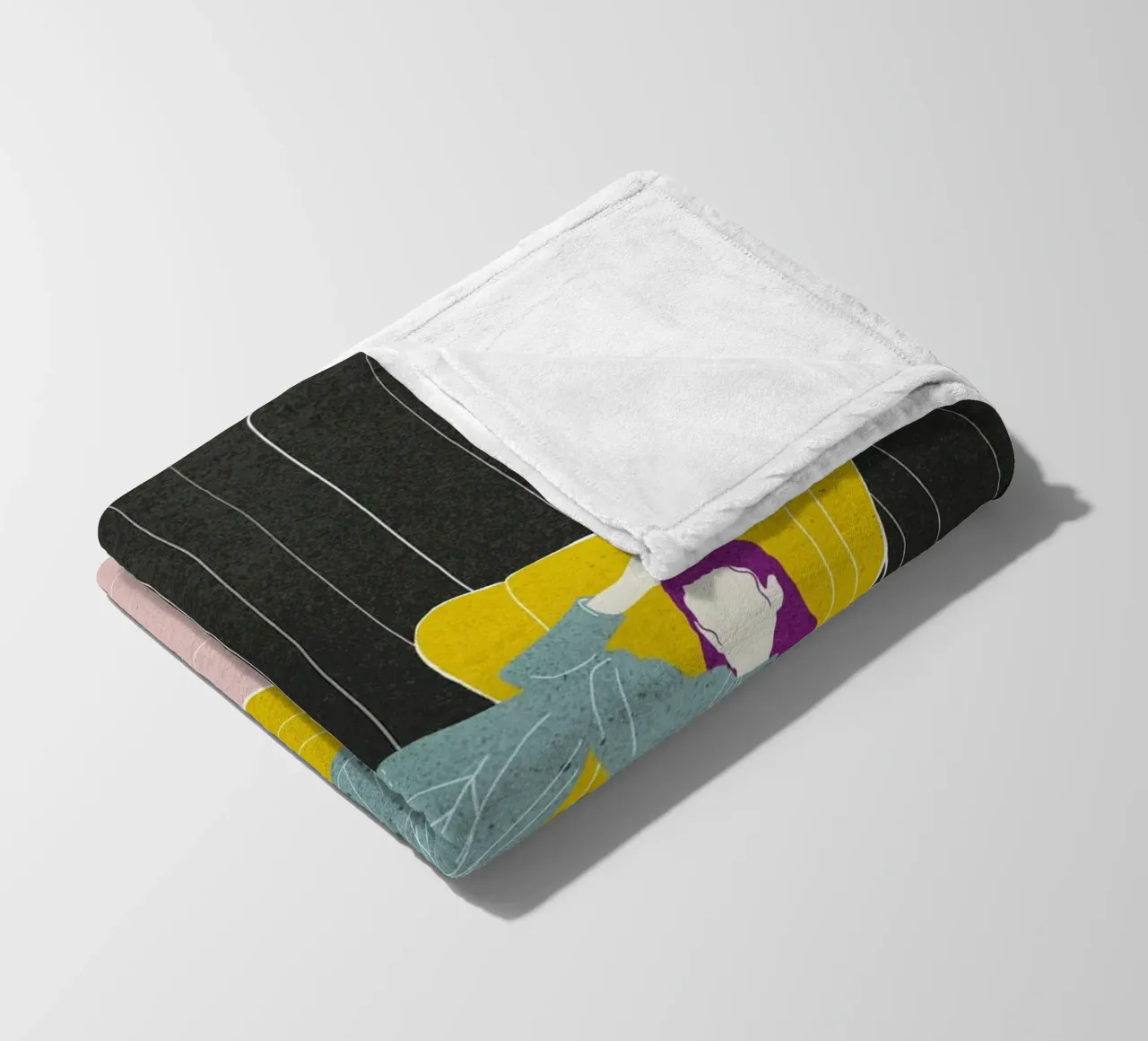 Sedia in velluto Lazy WOman Bujaboom coperta in pile da bujaboom
