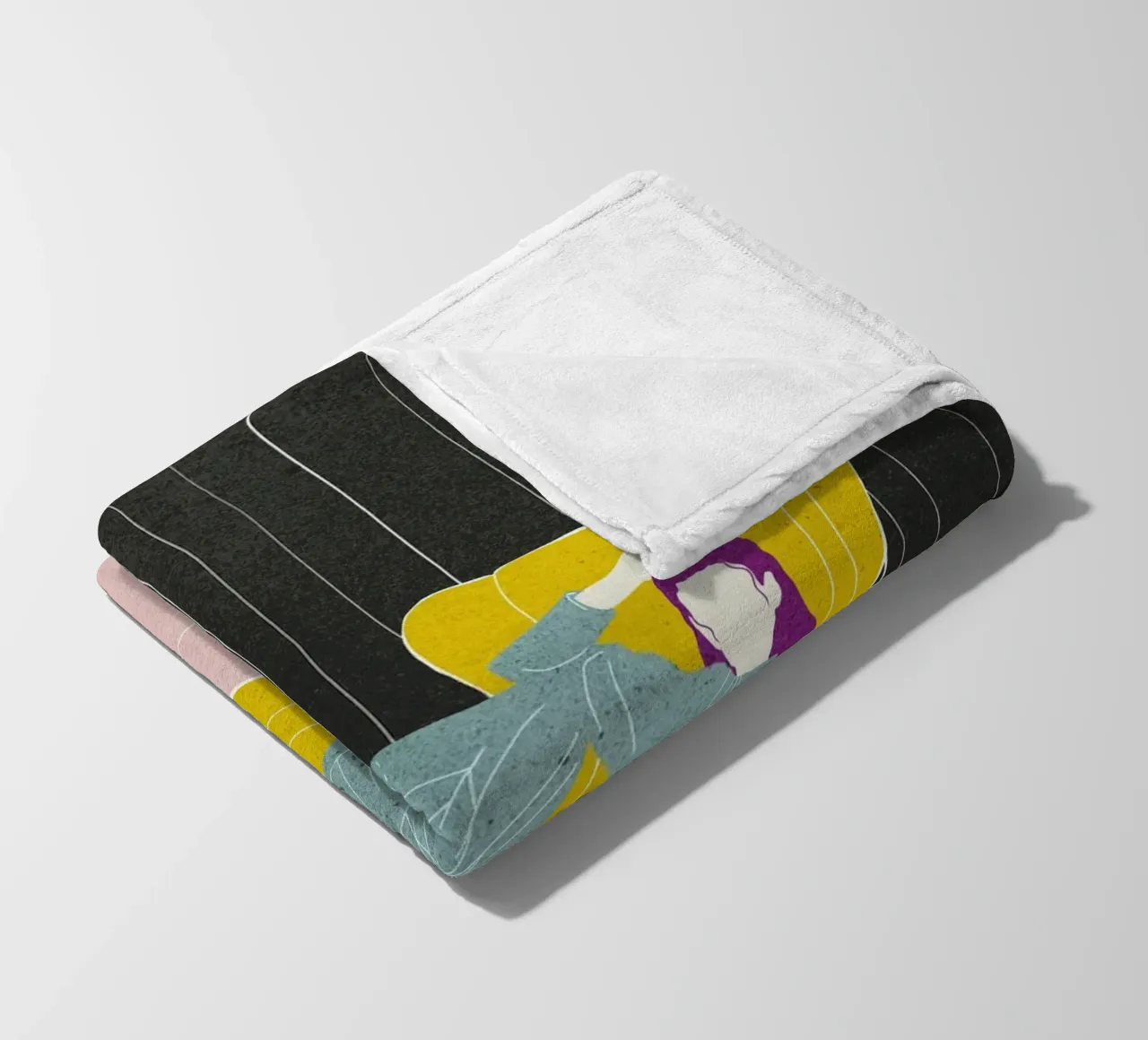 Sedia in velluto Lazy WOman Bujaboom coperta in pile da bujaboom