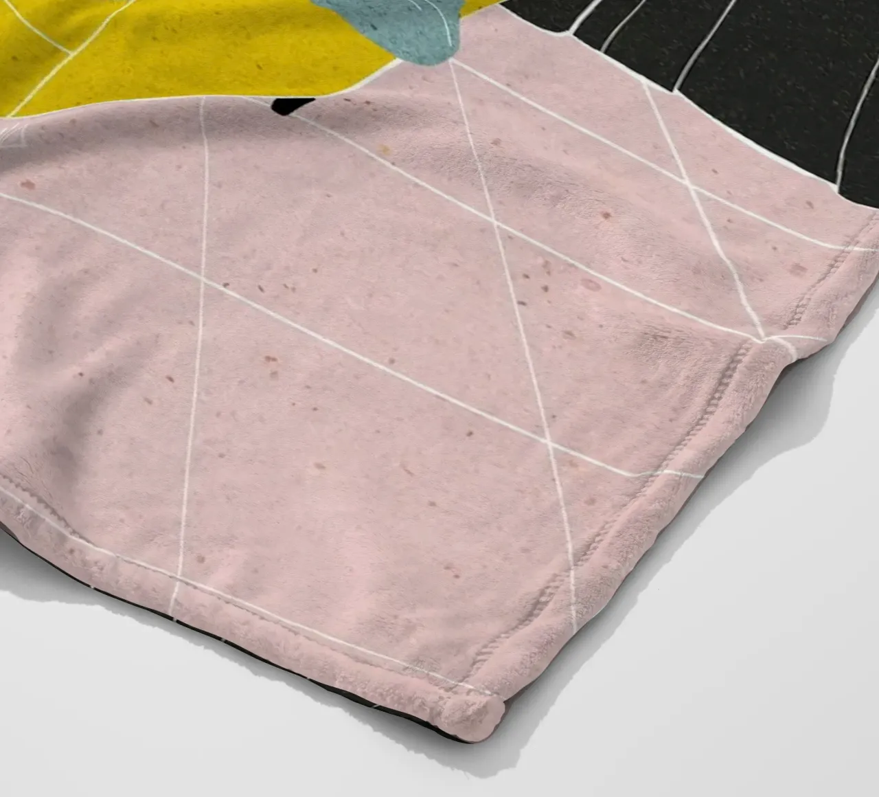 Sedia in velluto Lazy WOman Bujaboom coperta in pile da bujaboom