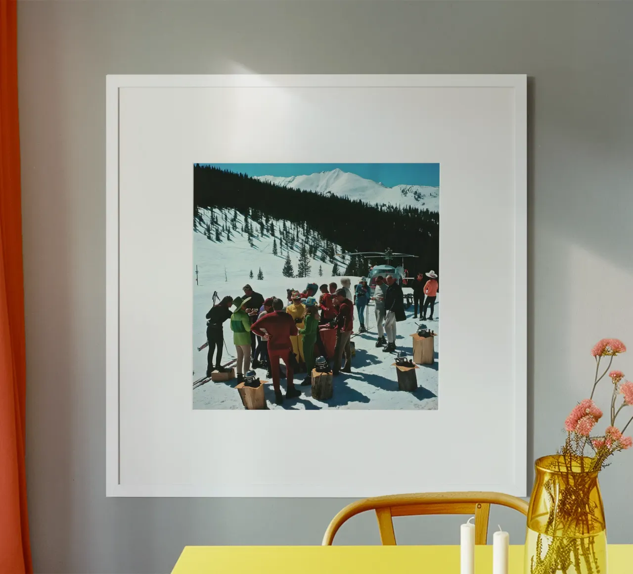 Snowmass Picnic carta hahnemühle da gibsonedgar