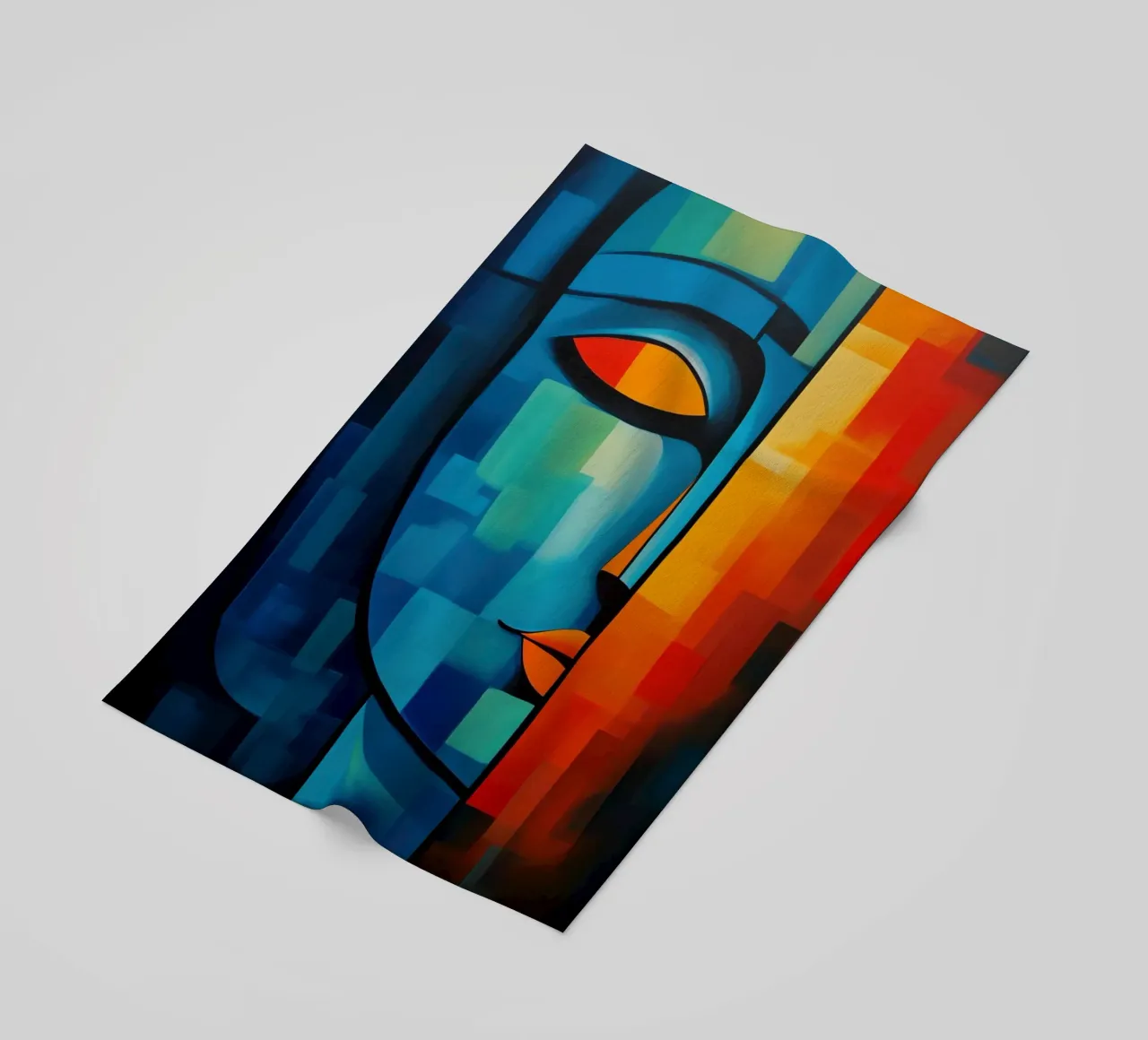 Enlightenment | Meditation as a path into the light beach towel by Autofocus