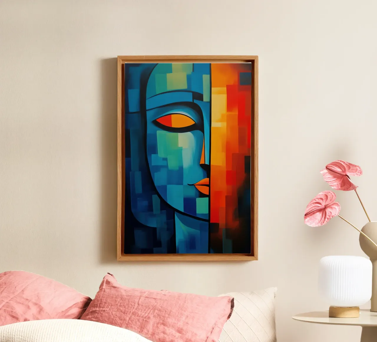 Enlightenment | Meditation as a path into the light canvas by Autofocus