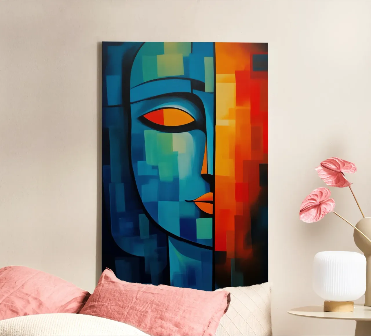 Enlightenment | Meditation as a path into the light canvas by Autofocus