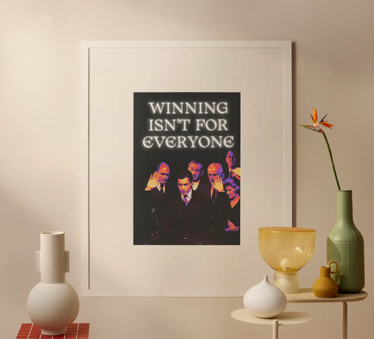 Winning isn't for everyone carta hahnemühle da Limitless Prints