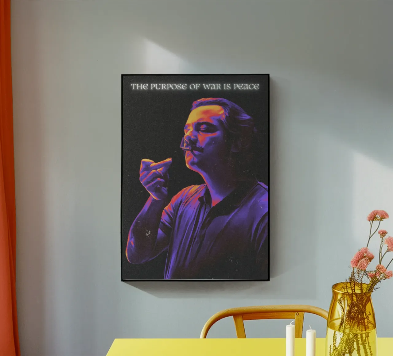 Pablo Escobar plexiglass da Limitless Prints