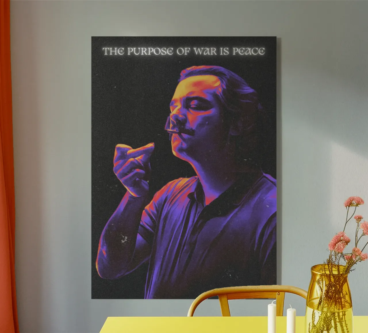 Pablo Escobar plexiglass da Limitless Prints