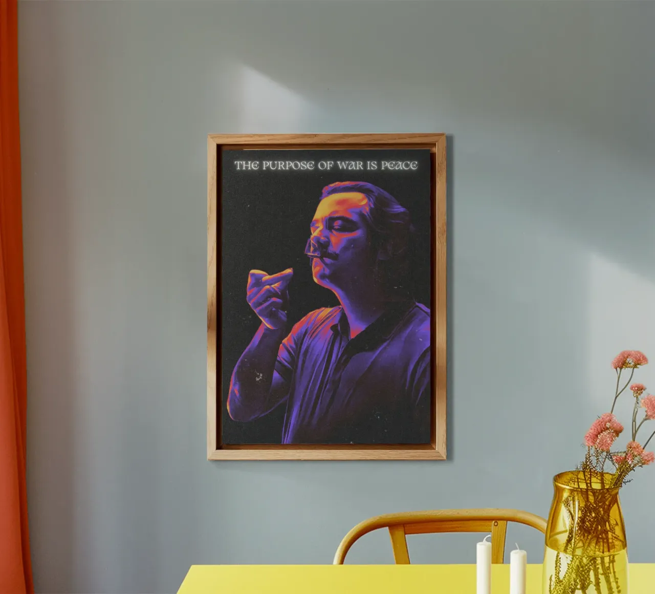 Pablo Escobar alluminio dibond da Limitless Prints