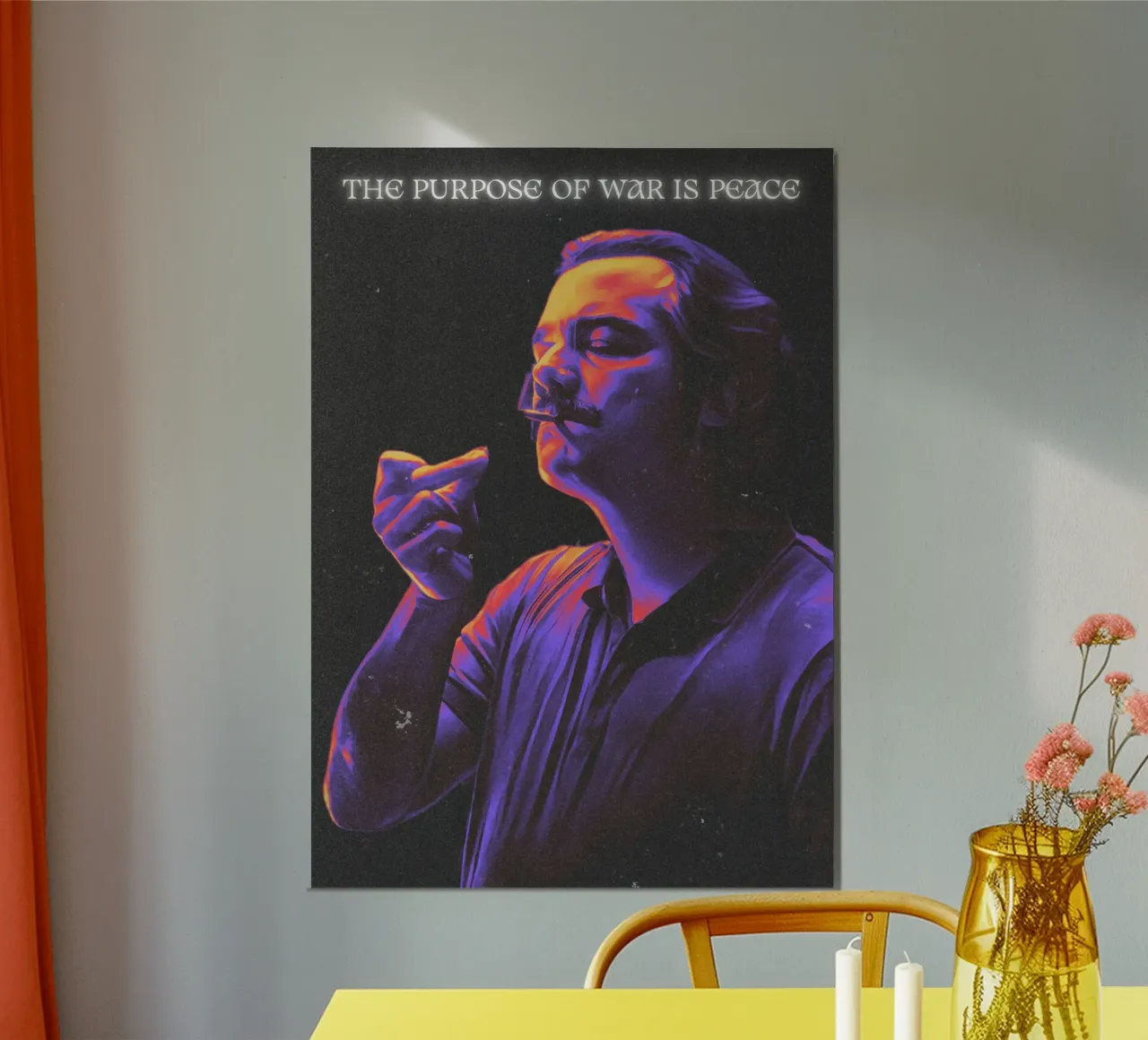 Pablo Escobar alluminio dibond da Limitless Prints