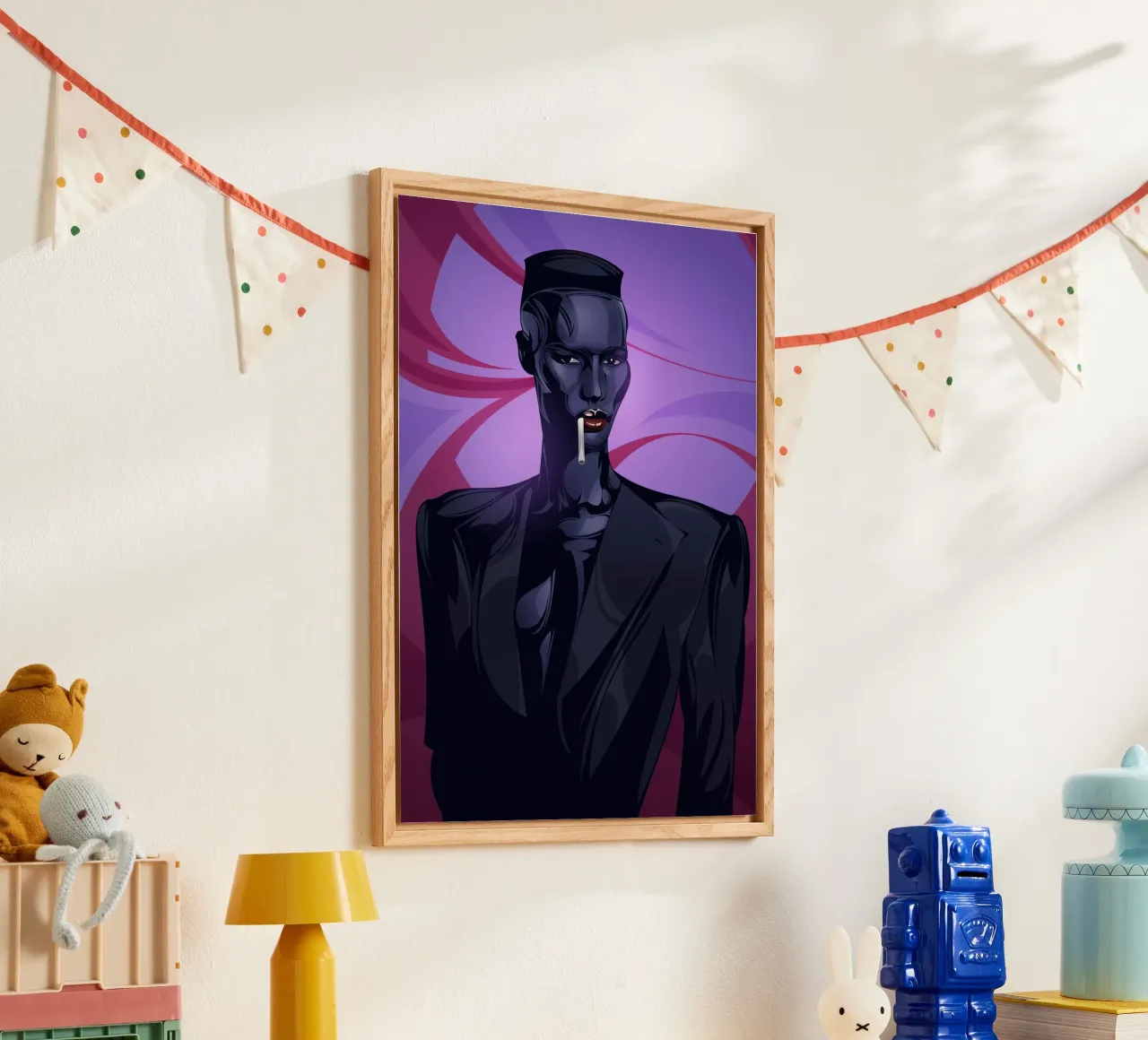 Grace Jones plexiglass da nabakumov