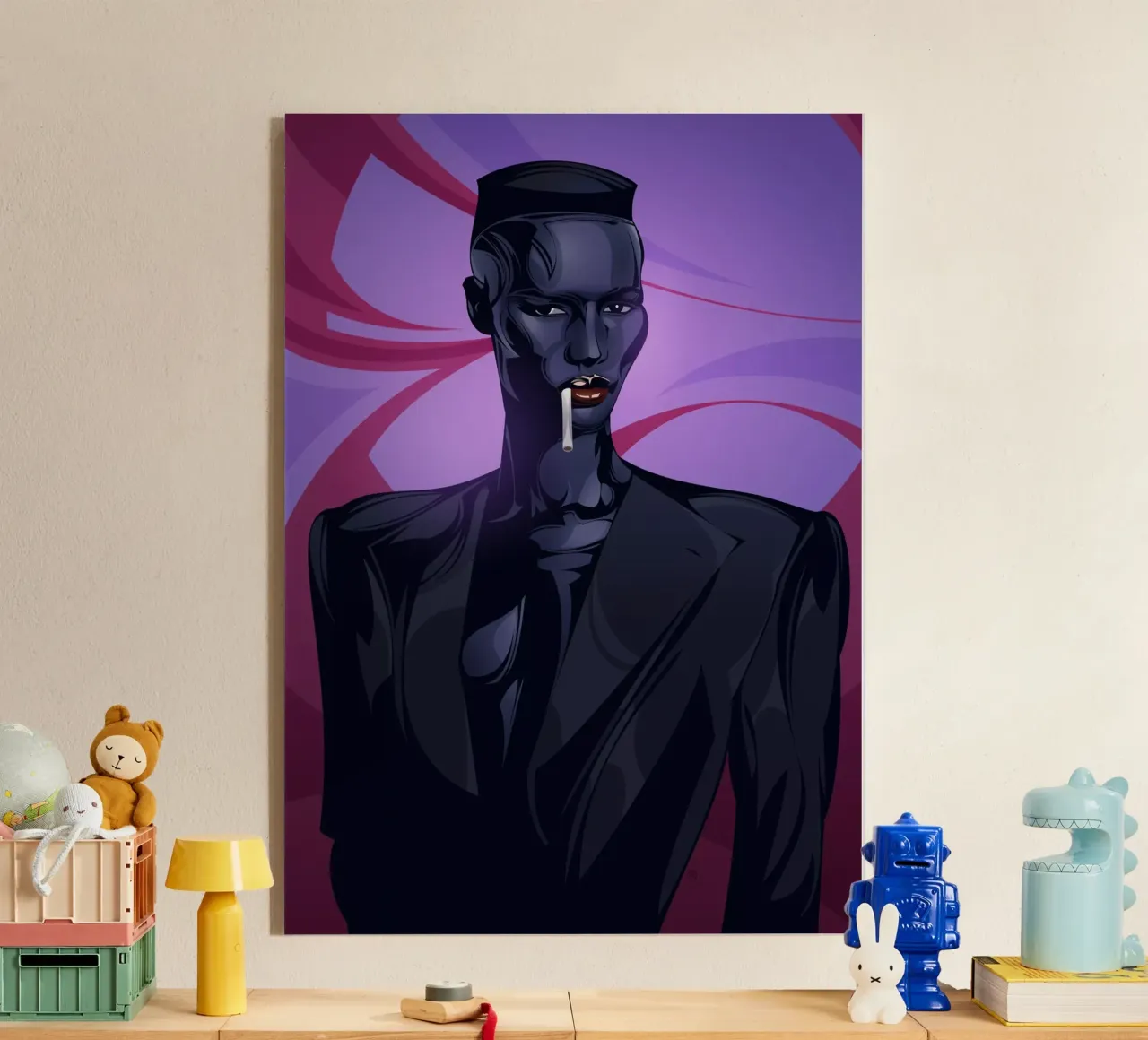 Grace Jones plexiglass da nabakumov
