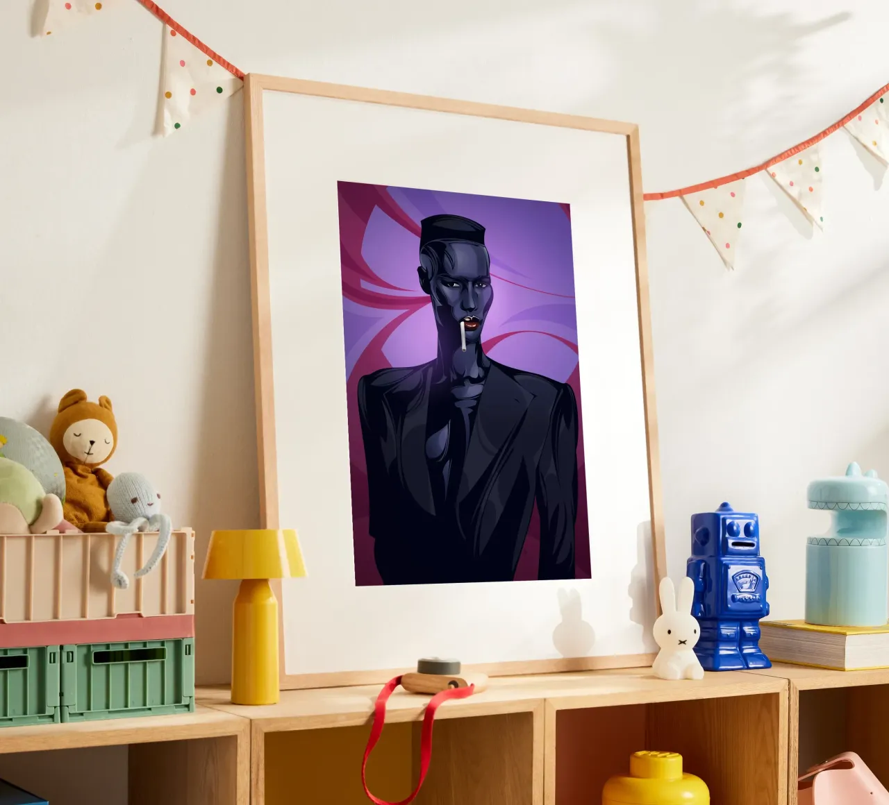 Grace Jones poster da nabakumov