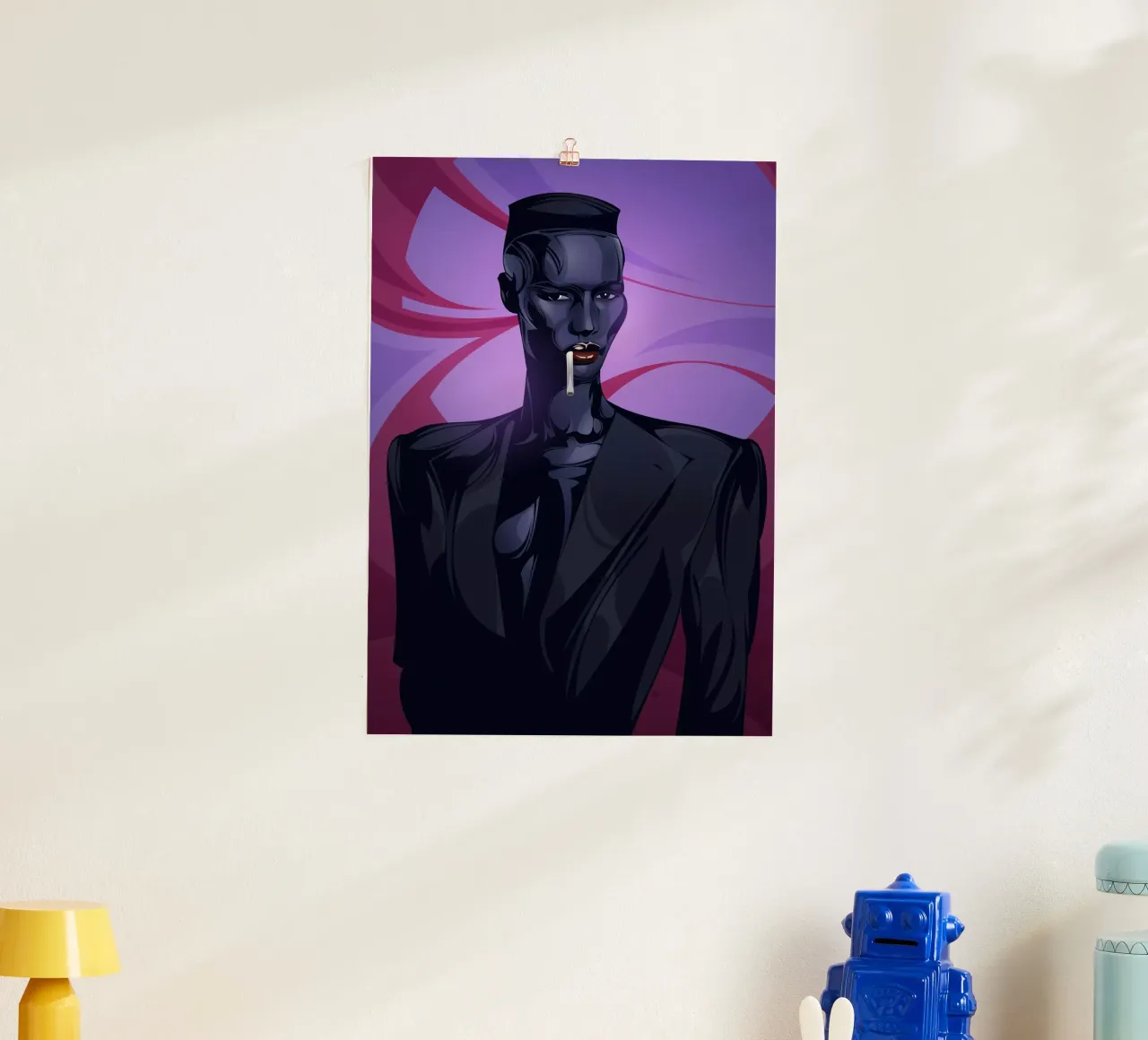 Grace Jones poster da nabakumov