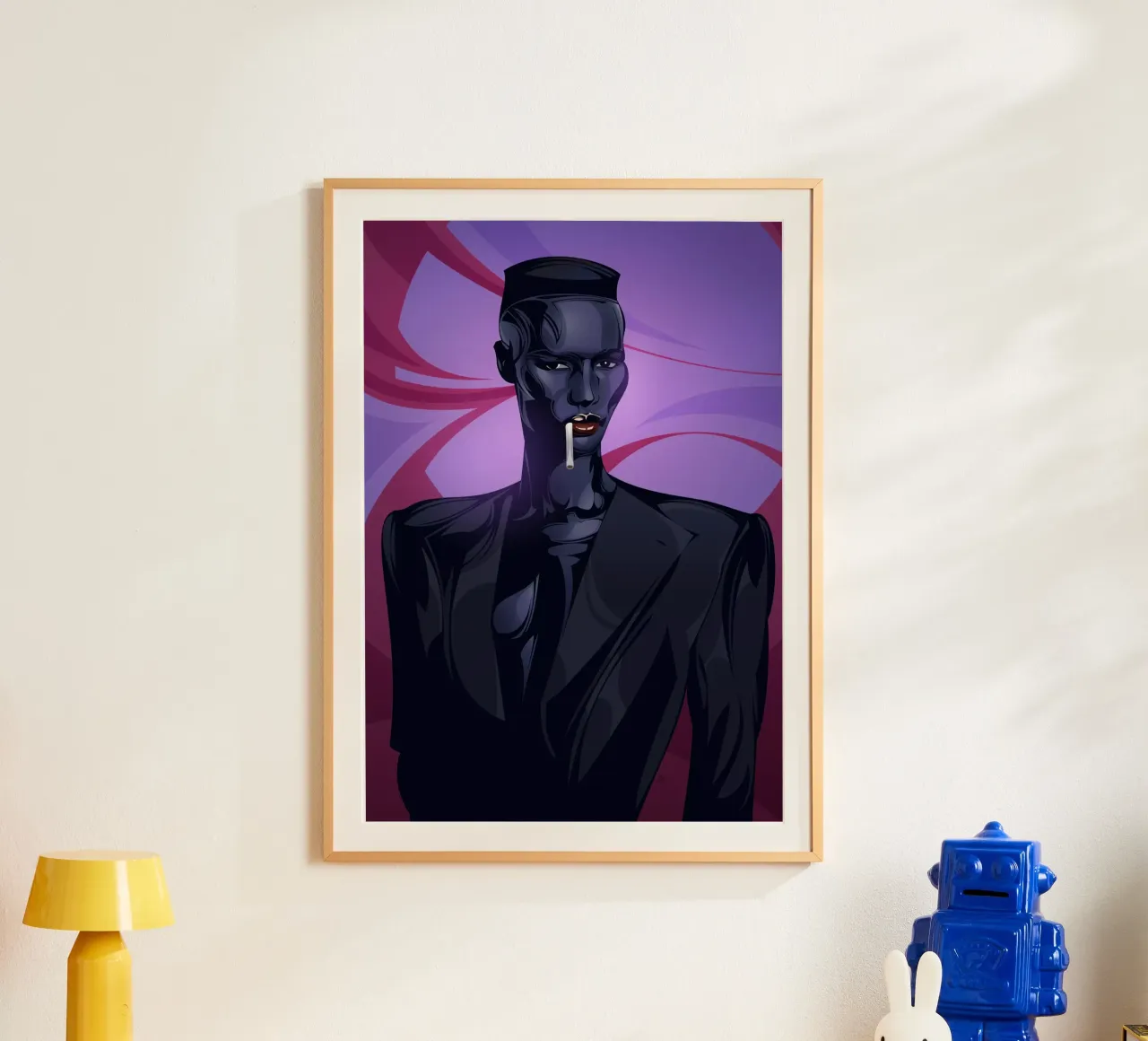 Grace Jones poster da nabakumov