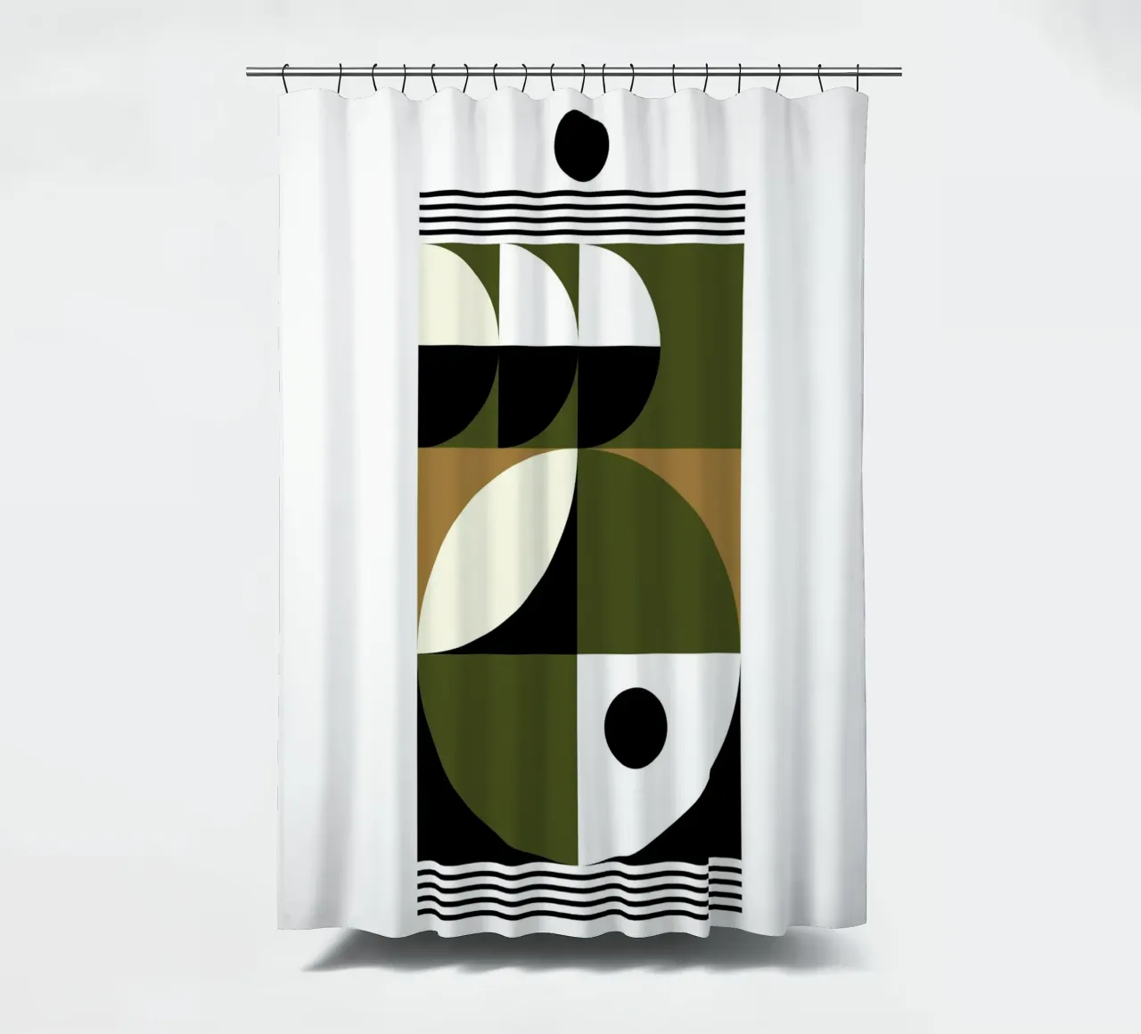 Interplay tenda da doccia da KHouse Studio