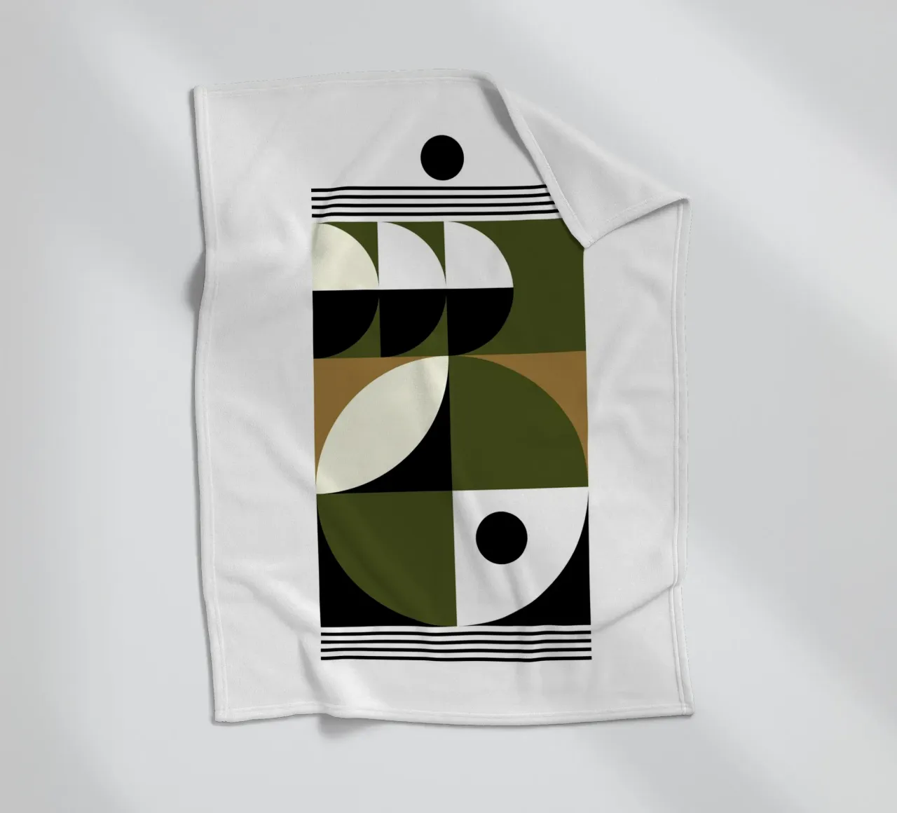 Interplay fleece blanket by KHouse Studio