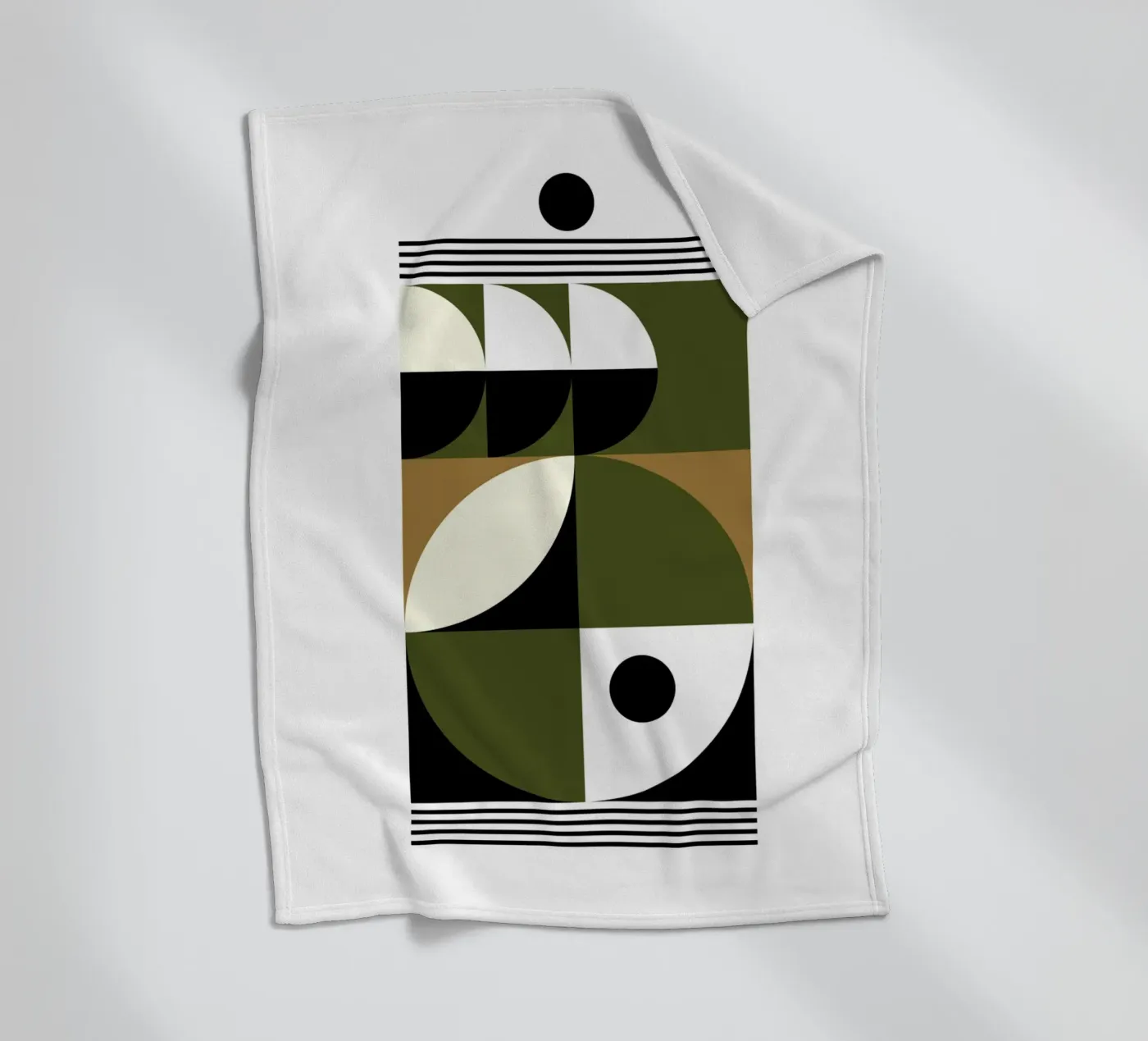 Interplay plaid polaire de KHouse Studio