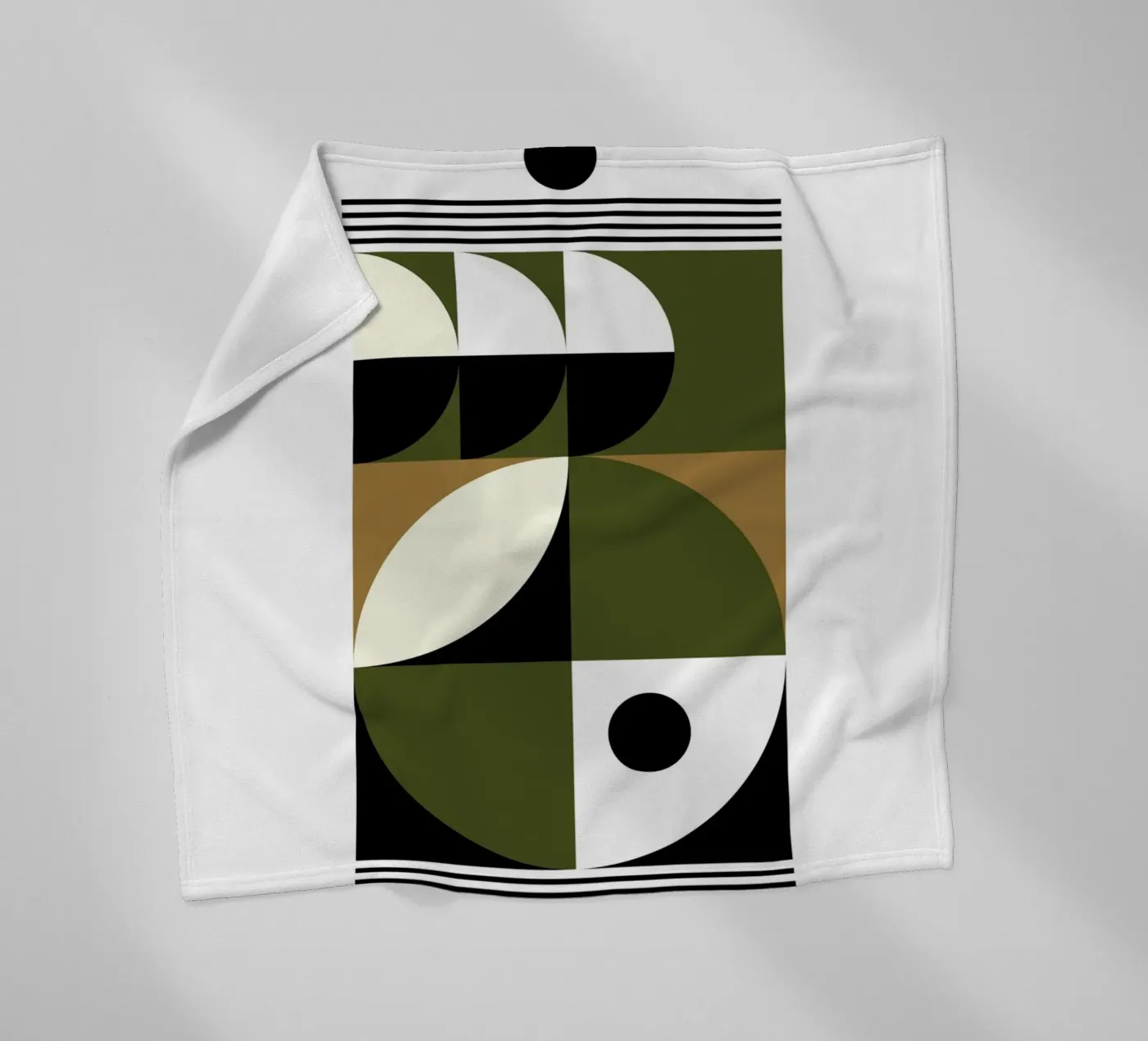 Interplay plaid polaire de KHouse Studio