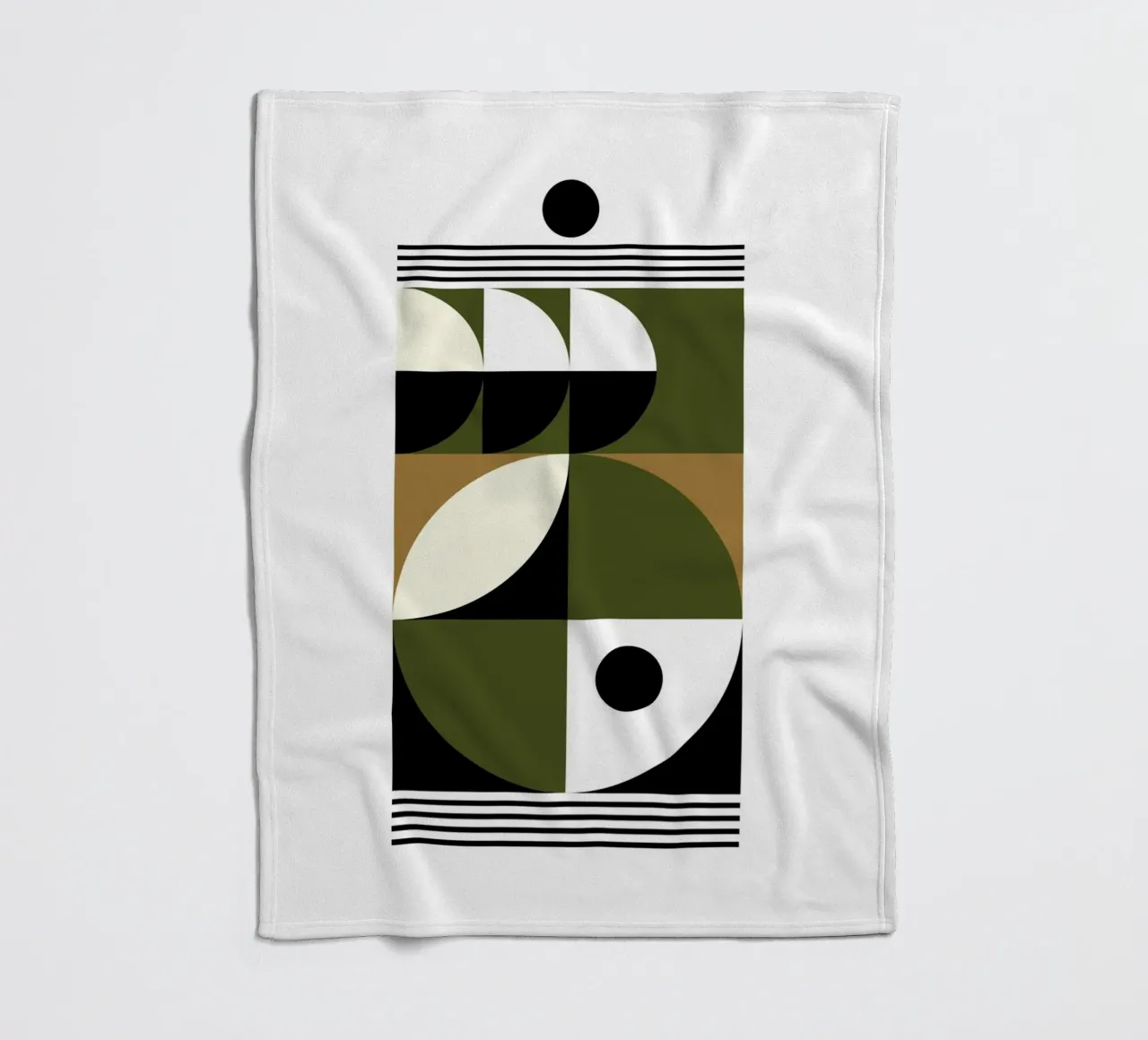 Interplay fleece blanket by KHouse Studio