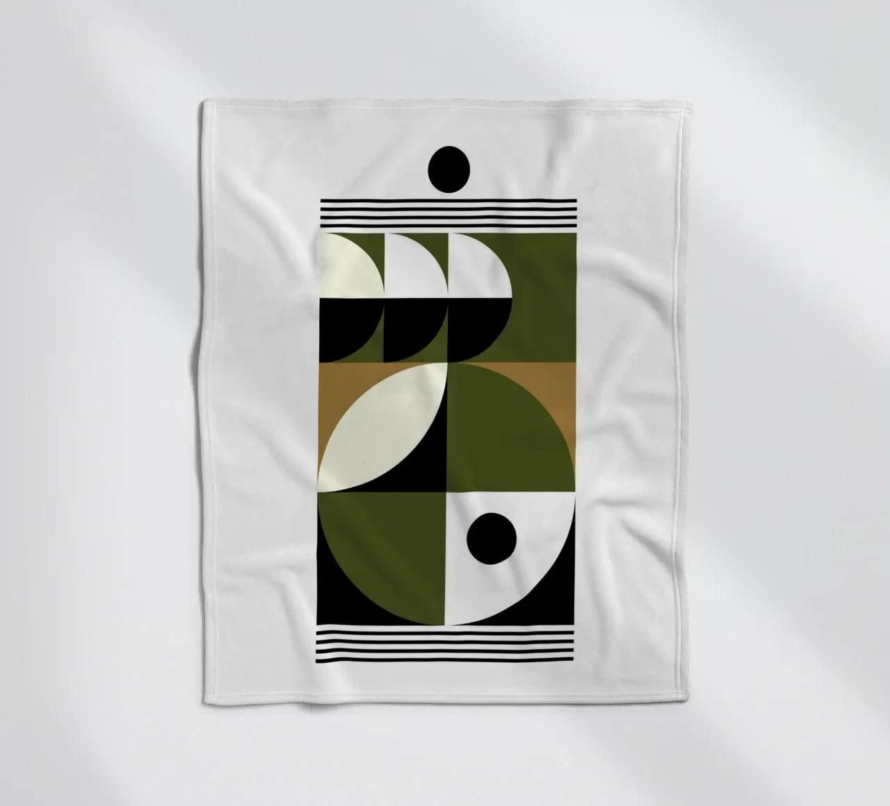 Interplay fleece blanket by KHouse Studio