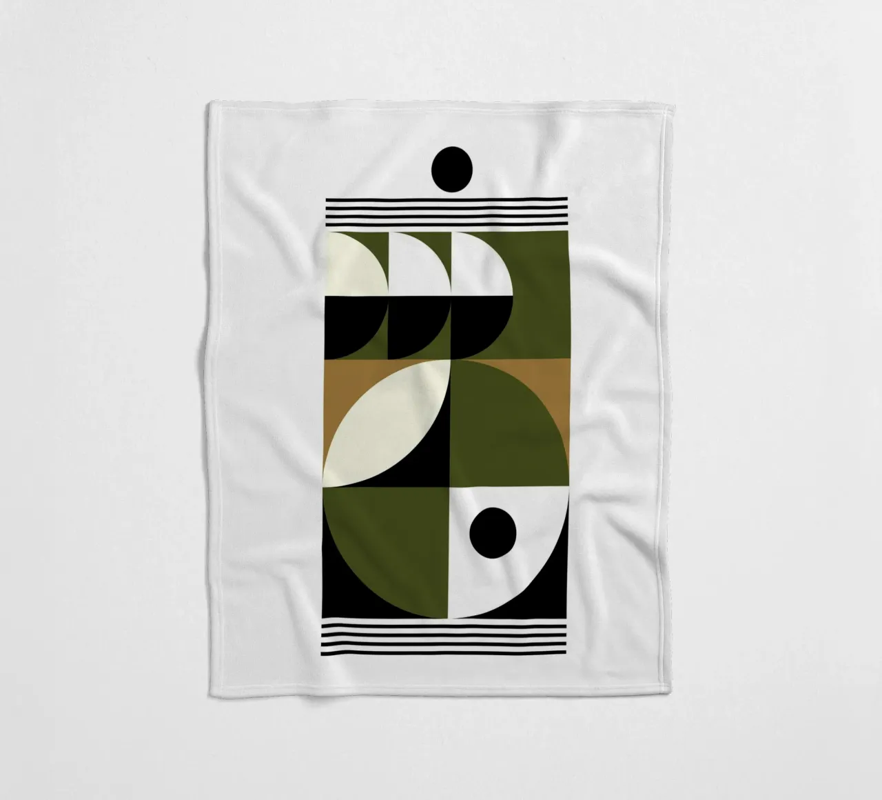 Interplay fleece blanket by KHouse Studio