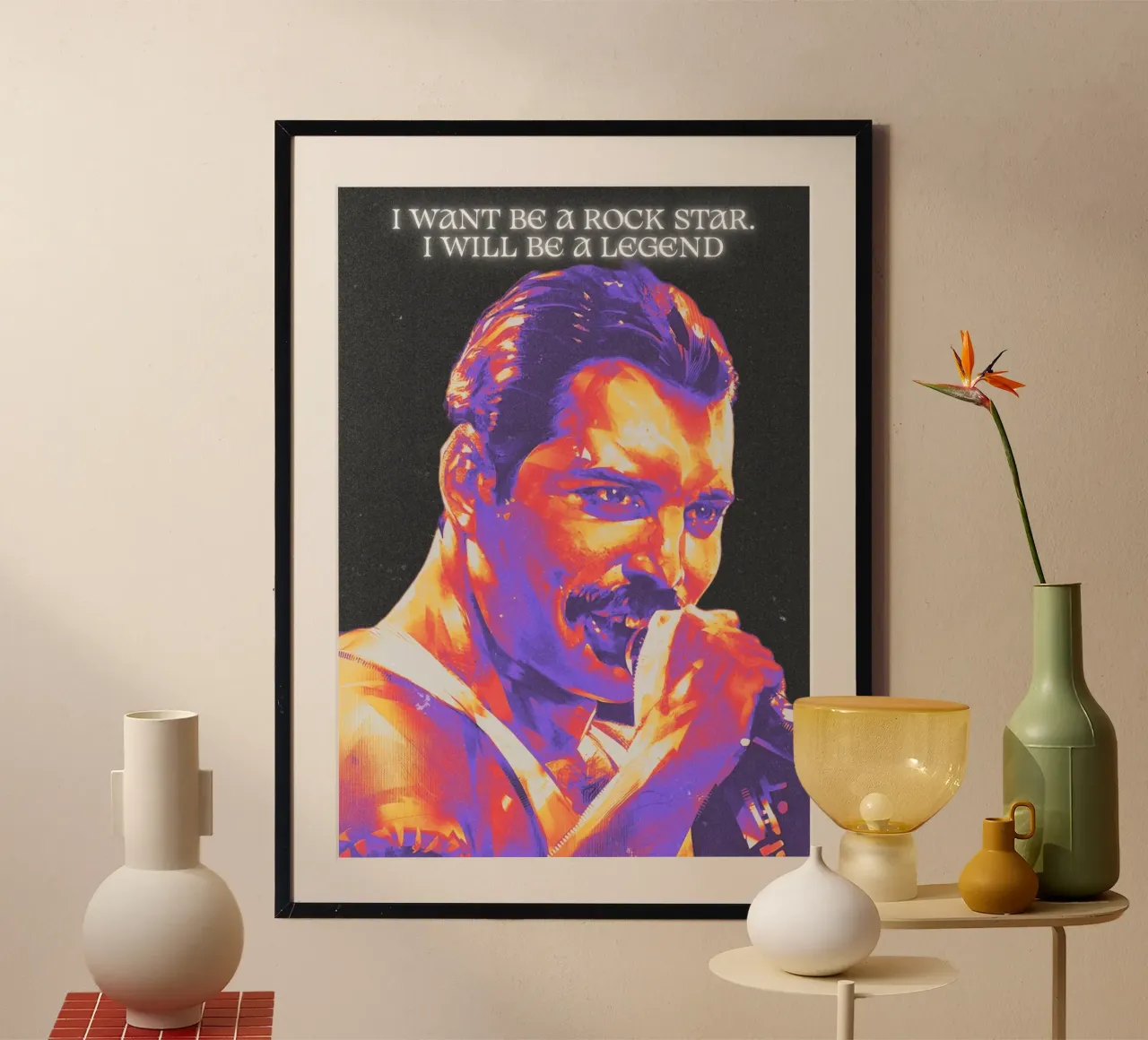 Freddie Mercury hahnemühle de Limitless Prints