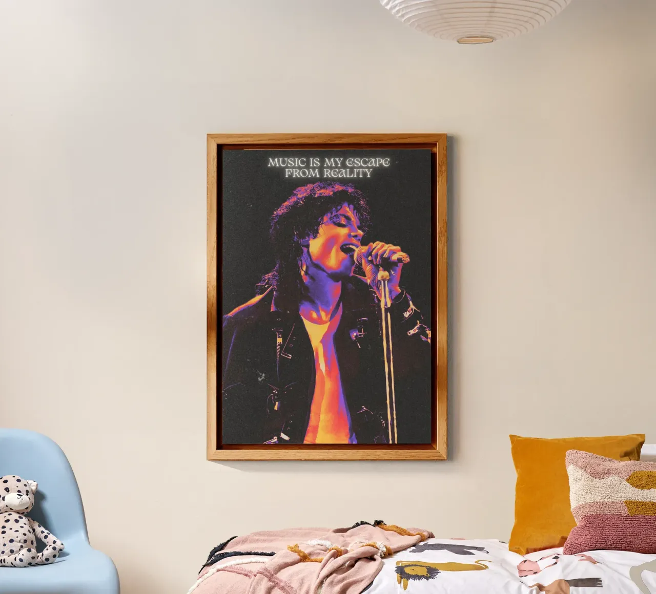 Michael Jackson alluminio dibond da Limitless Prints