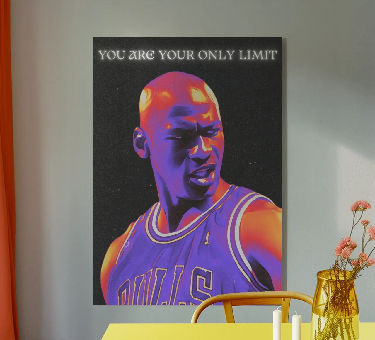 Michael Jordan plexiglass da Limitless Prints