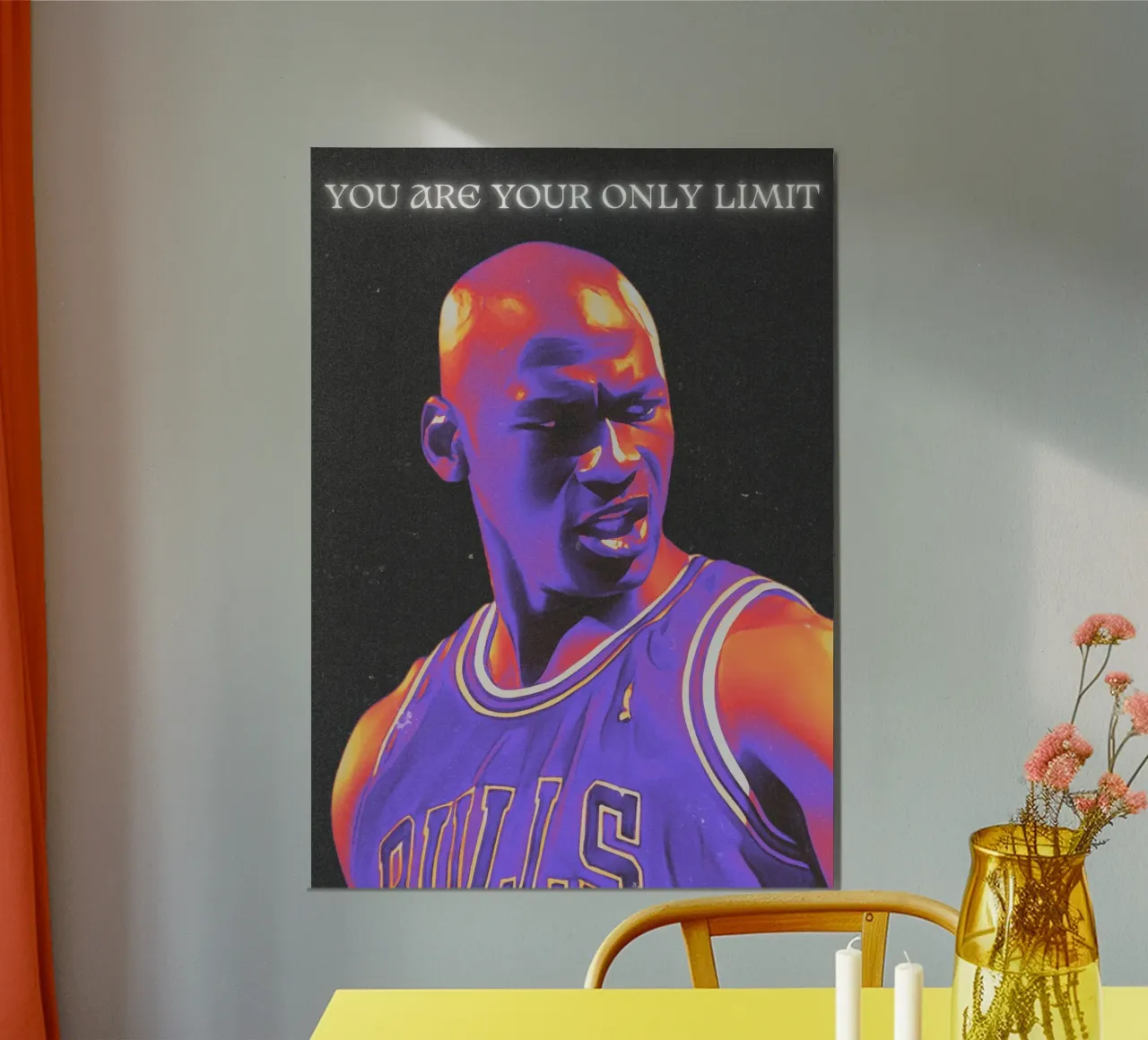Michael Jordan carta hahnemühle da Limitless Prints