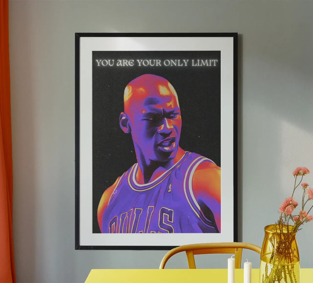 Michael Jordan carta hahnemühle da Limitless Prints