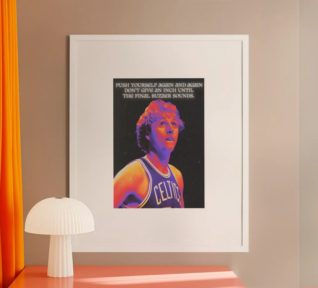 Larry Bird carta hahnemühle da Limitless Prints